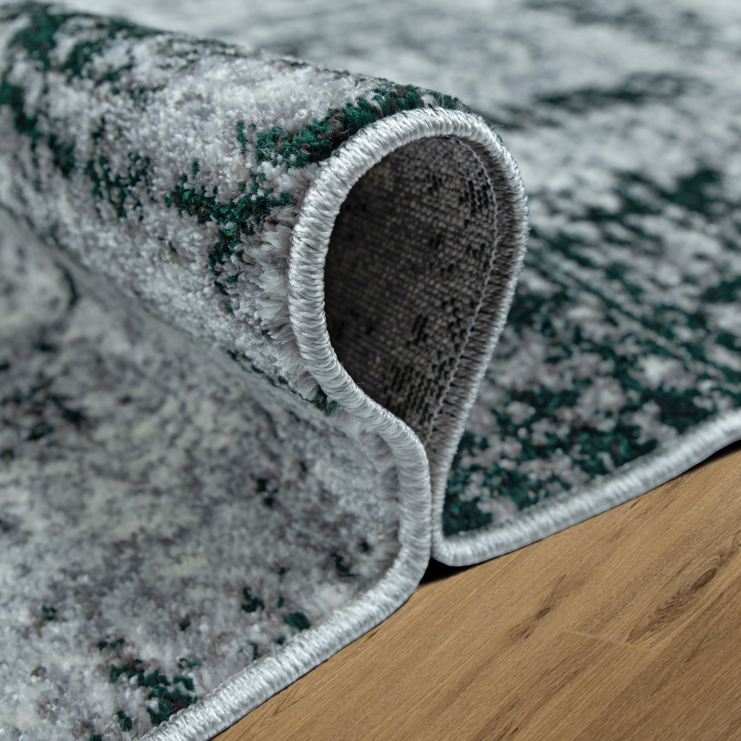 GOODproduct Tapis »Salsa« Rectangulaire 9 mm Höhe mit besonders weichem Flor, Kurzflor, im Vintage-Look, dichte Qualität