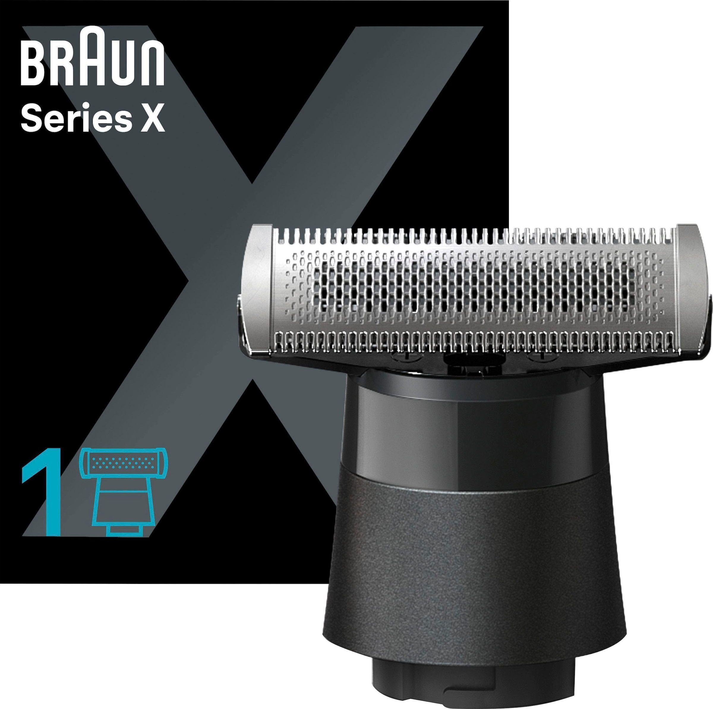 Braun Ersatzscherteil »Series X XT20« 4D-Metallklinge