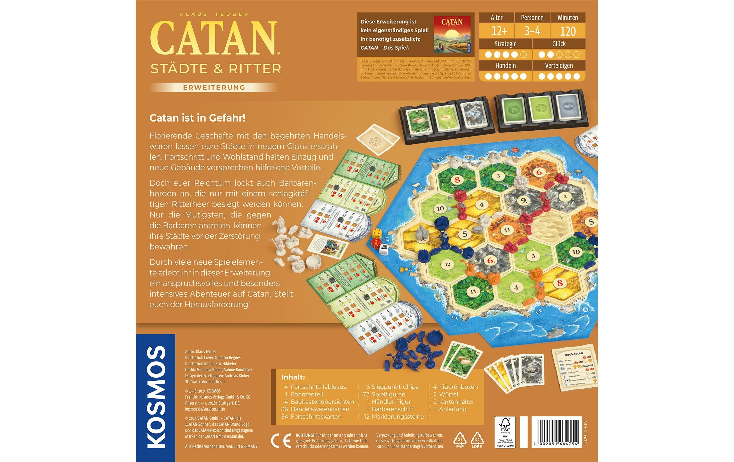 Kosmos Spiel »CATAN Städte und Ritter«