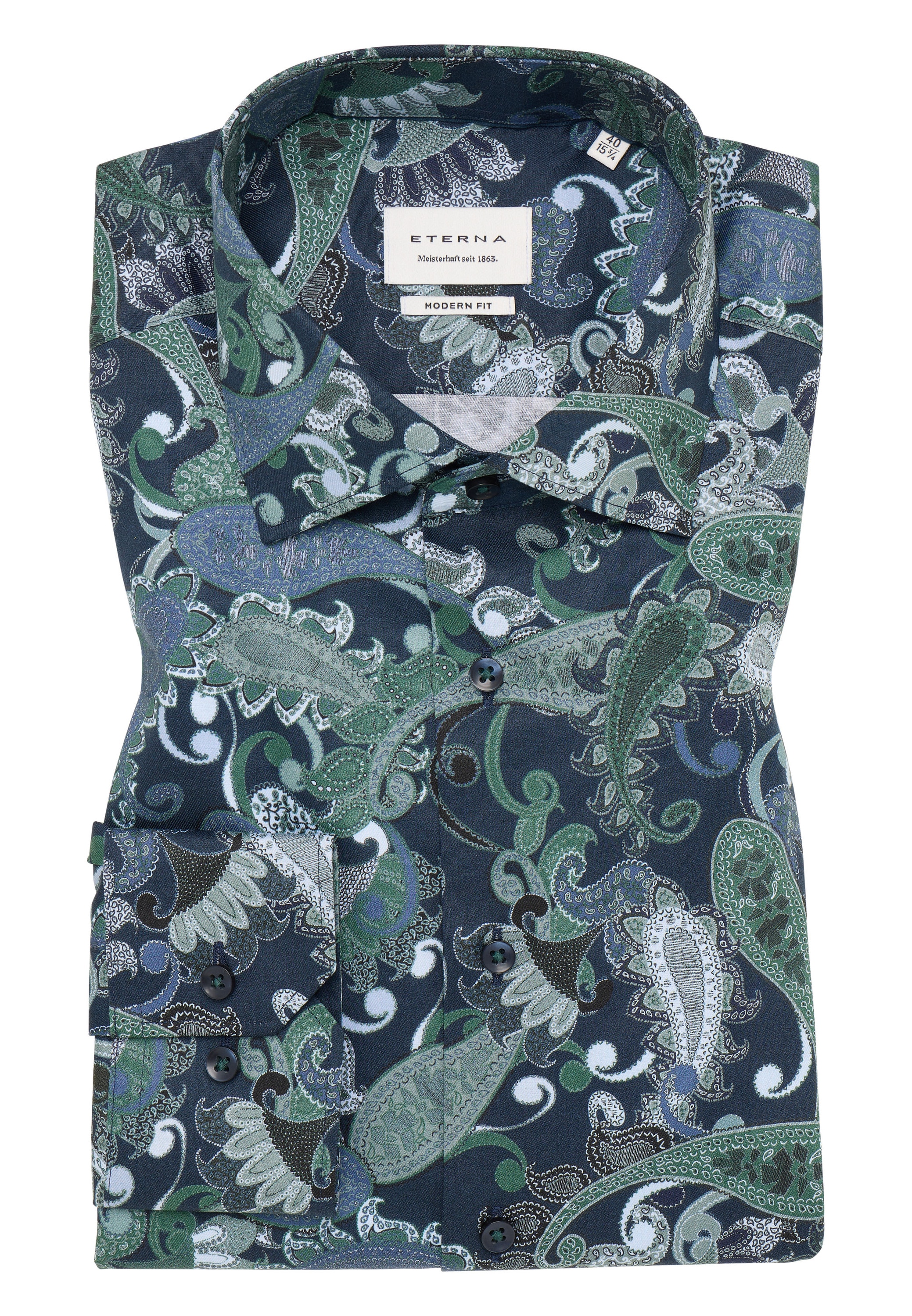 Eterna Chemise à manches longues »MODERN FIT« NON IRON (bügelfrei)