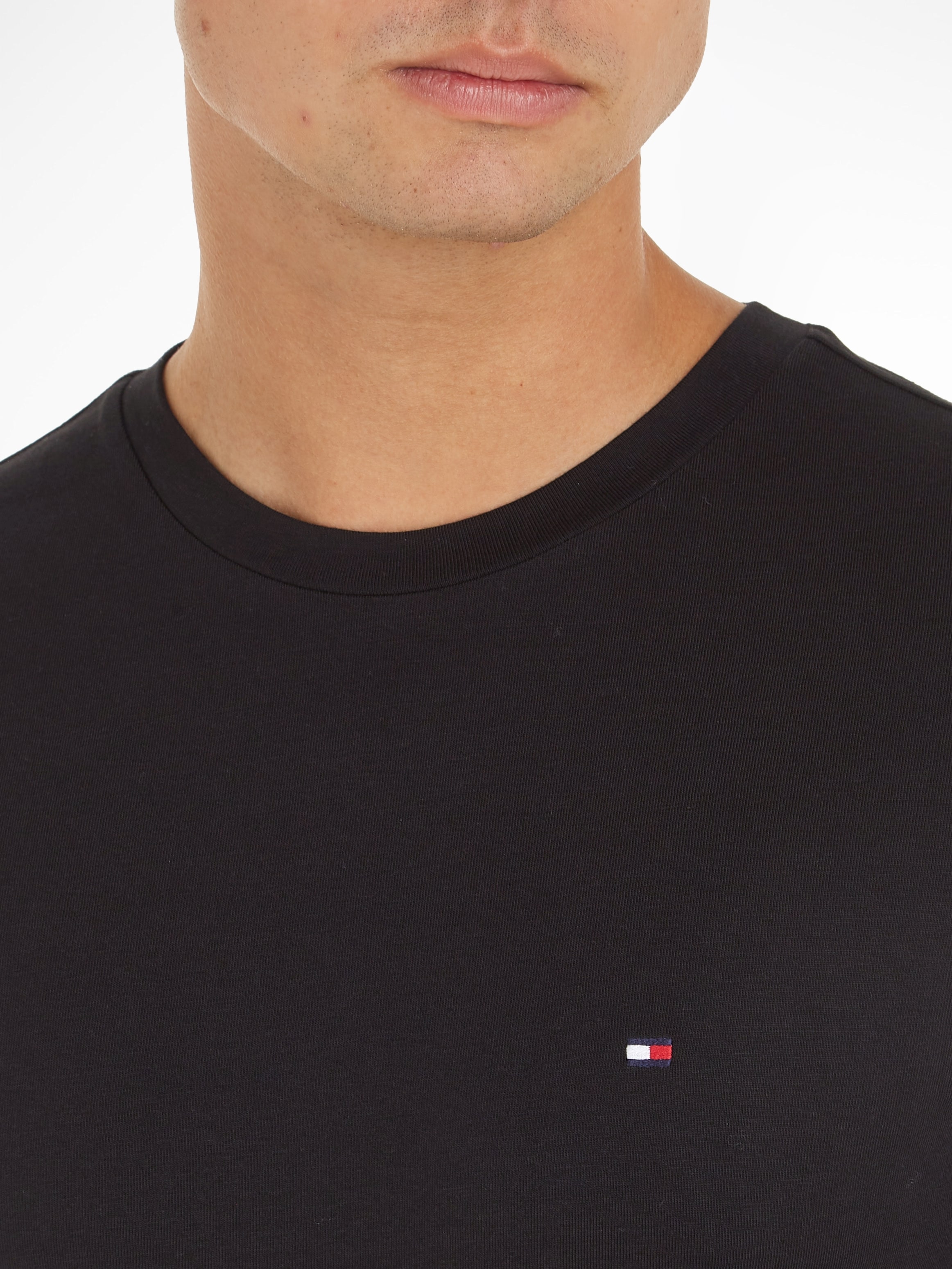 Tommy Hilfiger T-shirt à manches longues »TOMMY LOGO LONG SLEEVE TEE« mit Logodruck
