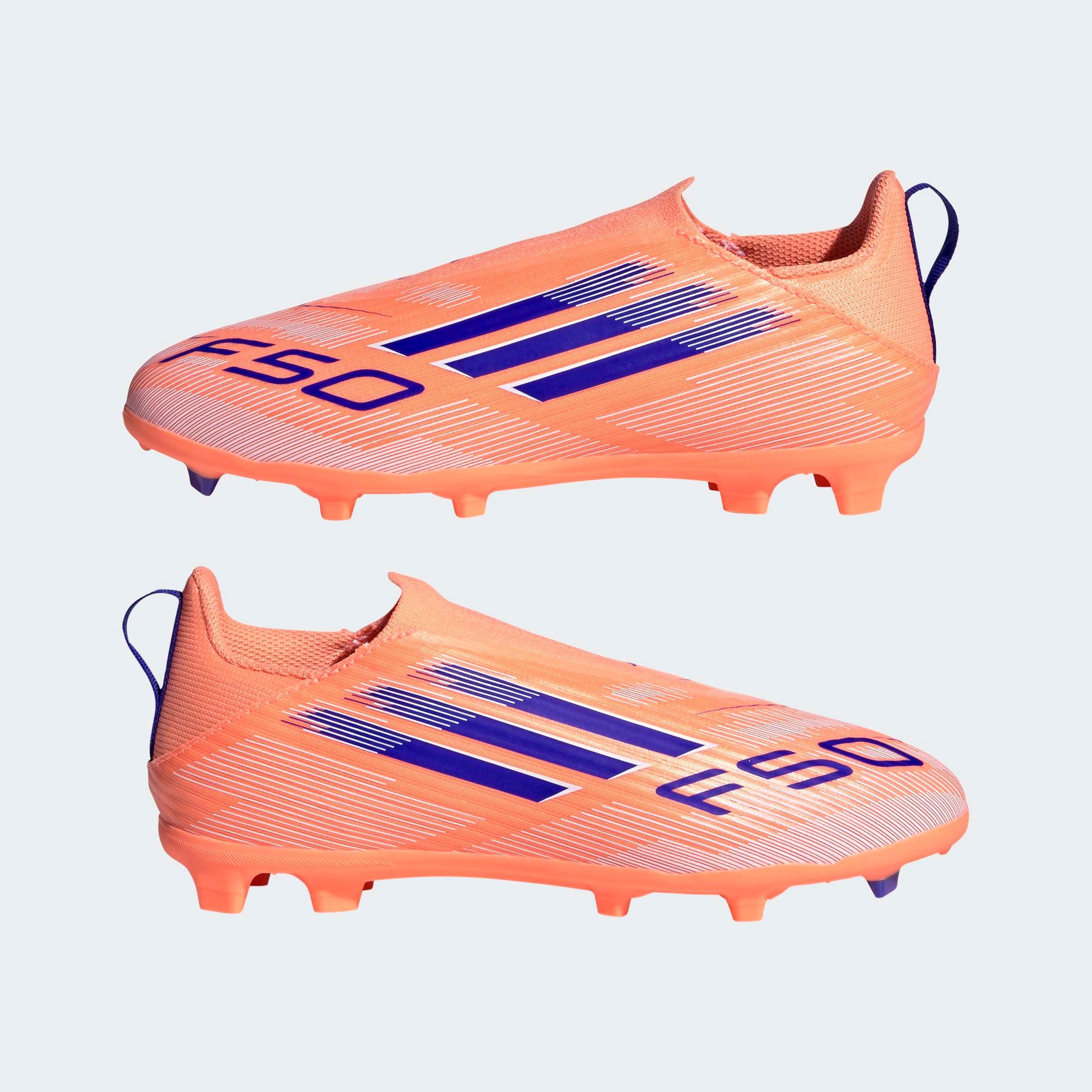 adidas Performance Chaussure de football »F50 LEAGUE LACELESS FIRM/MULTI-GROUND  KINDER«  geeignet für Rasen- und Kunstrasenplätze, für Kinder & Jugendliche