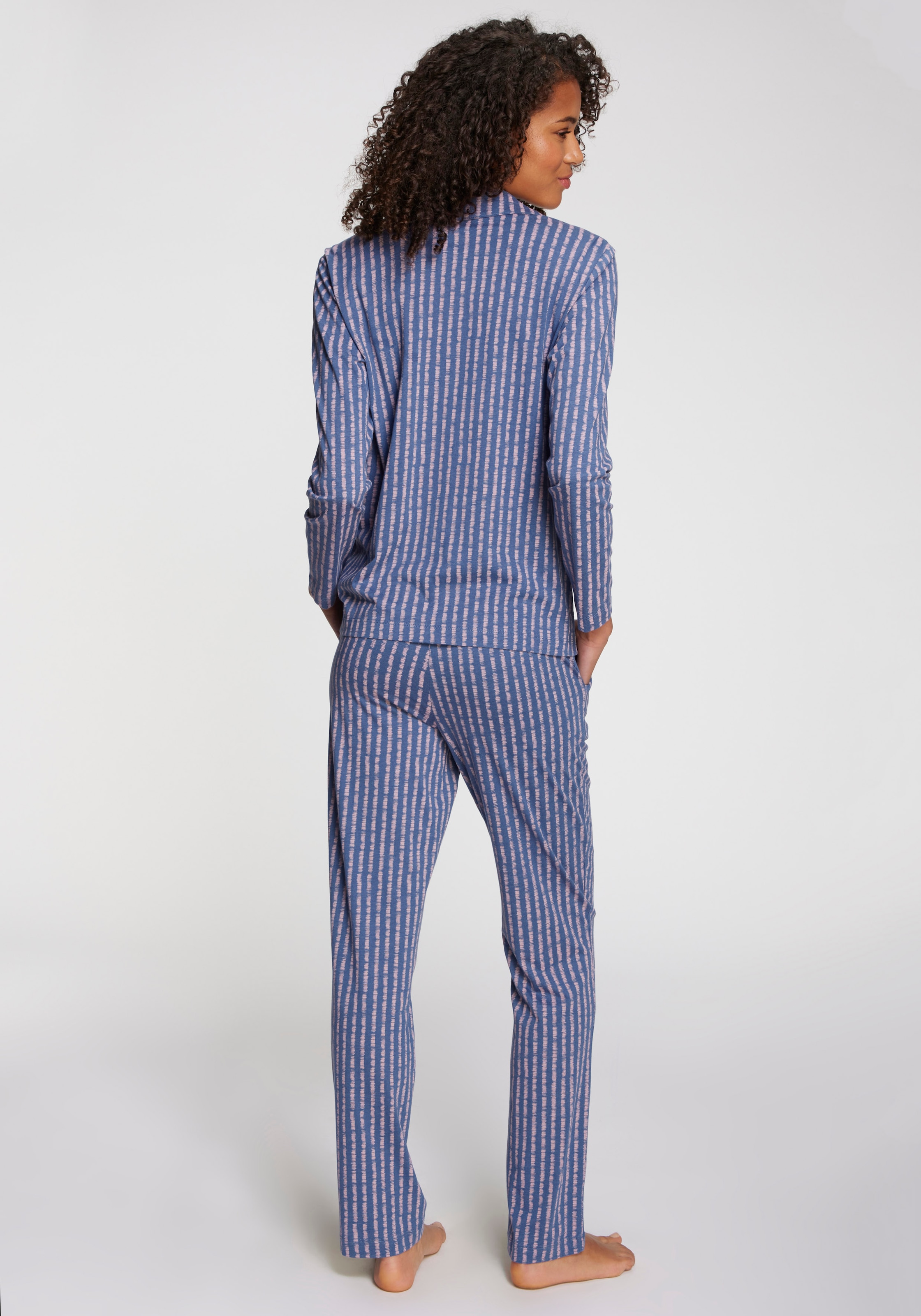 Vivance Dreams Haut de pyjama 1-teilig,  mit schönem Allover-Muster