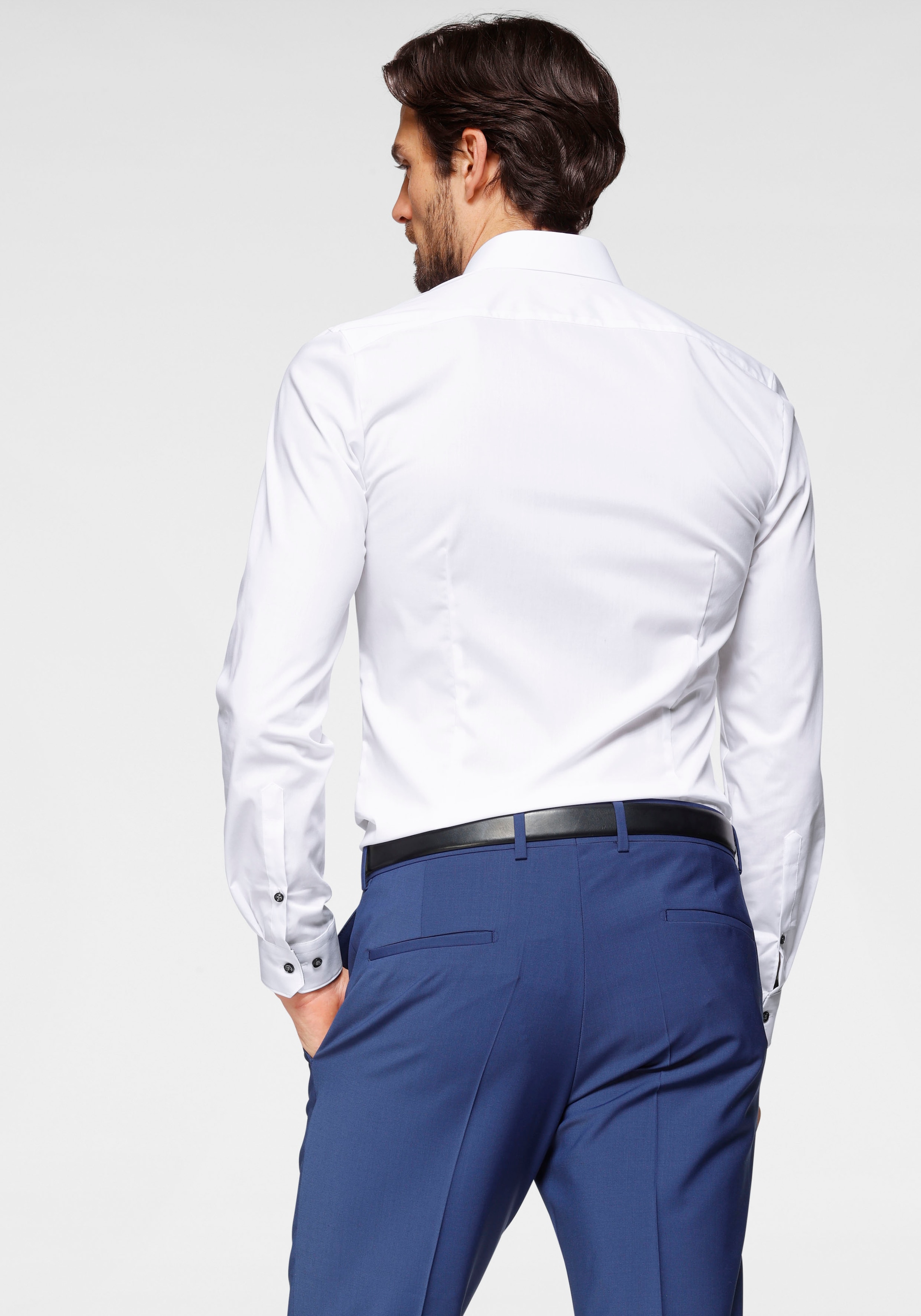OLYMP Businesshemd »No. Six super slim« super slim, Comfort Stretch, bügelleicht
