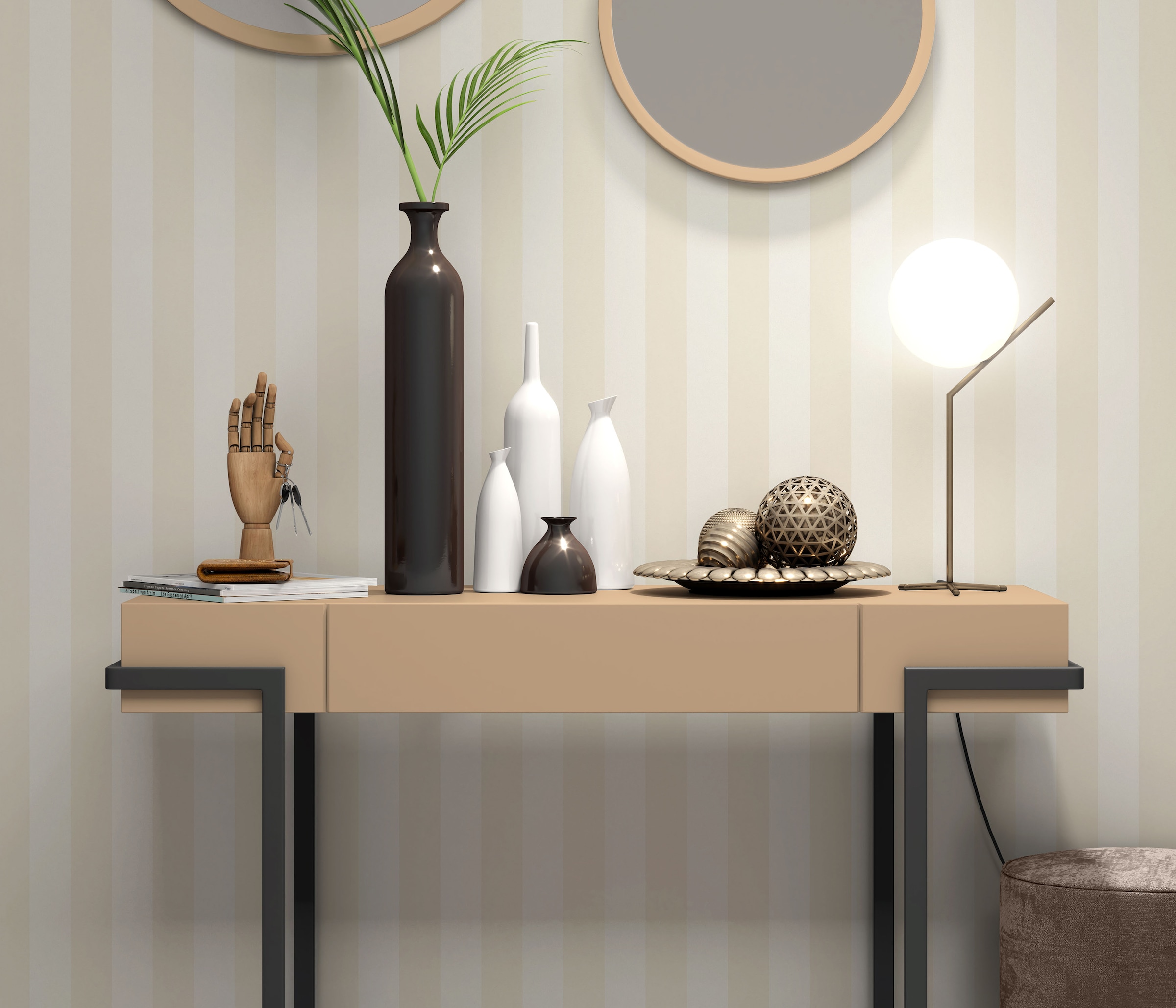 Erismann Vliestapete »PVC-freie Vliestapete DYLIS« leicht strukturiert Phthalate frei