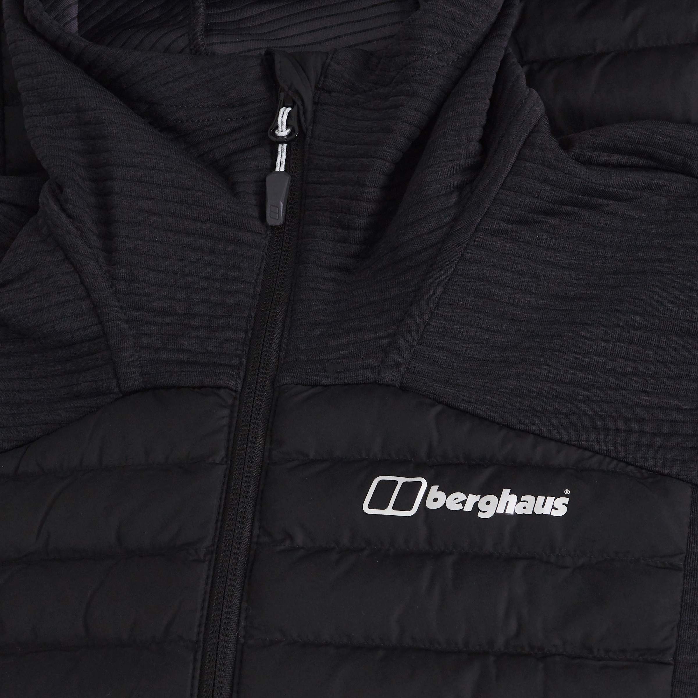 Berghaus Hybridjacke »NULA HYBRID JACKET« mit Kapuze Hydroloft® Isolierung, Strickfleece-Einsätze, leicht verstaubar