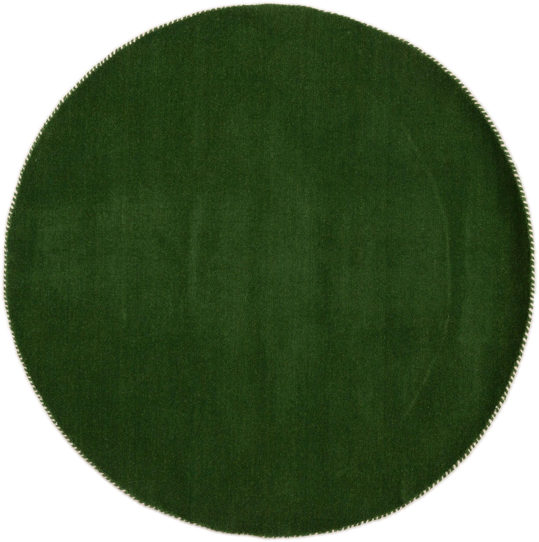 carpetfine Tapis en laine »Gabbeh Lola Uni« Rond 14 mm Höhe mit natürlichem Pflanzenmaterial von Hand gewebt, auch als Läufer