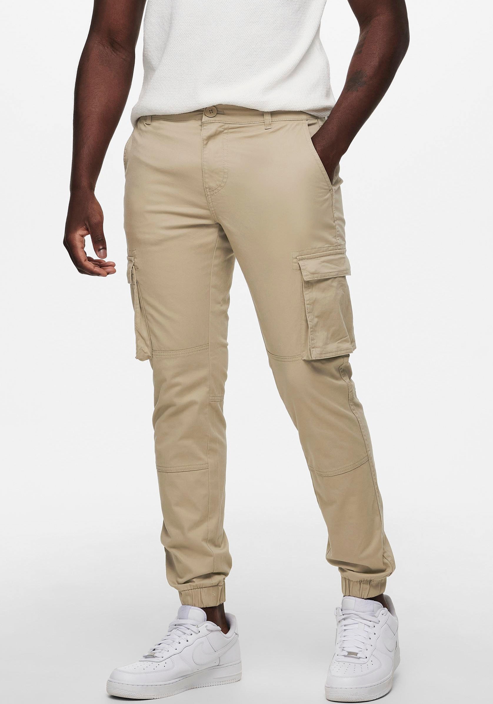 ONLY & SONS Pantalon cargo »ONSCAM STAGE CARGO CUFF LIFE 6687 NOOS«