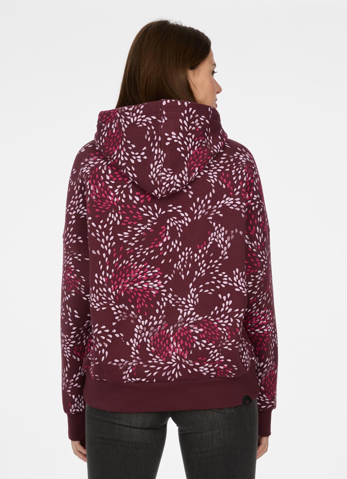 Ragwear Kapuzensweatshirt »PIRRI PRINT«, brushed, elastisch, super softe Qualität mit coolem Allover-Print
