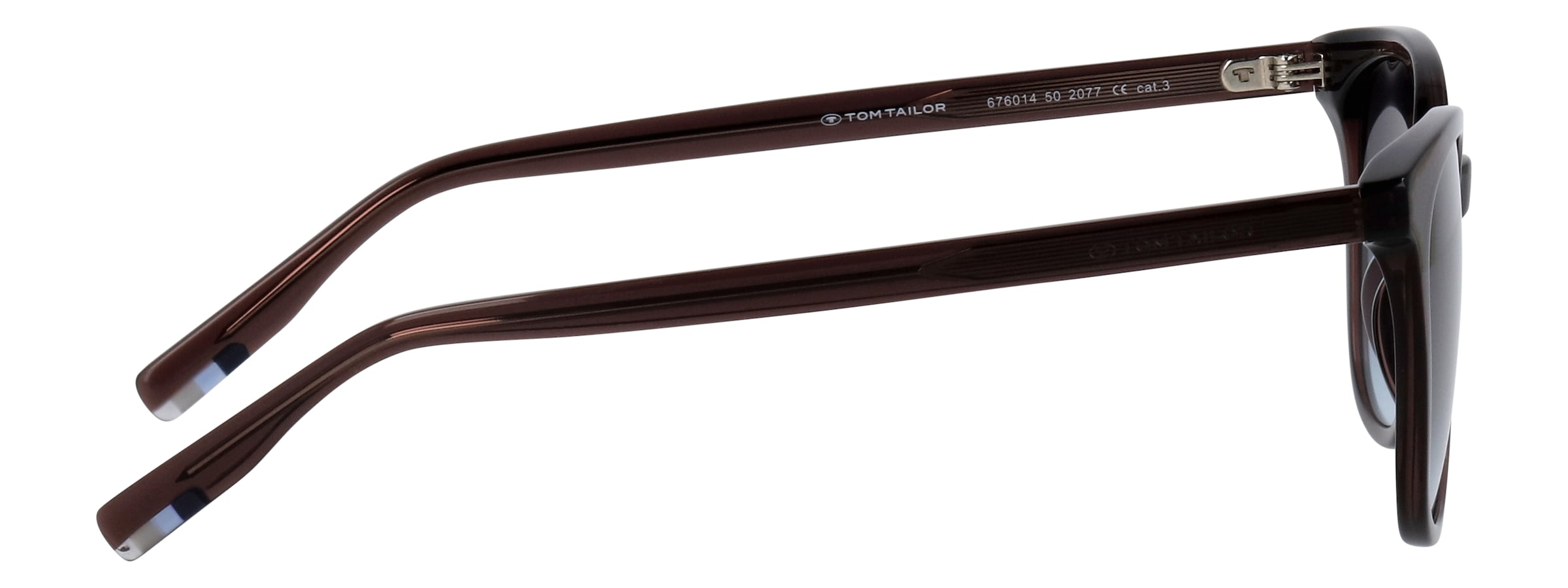 TOM TAILOR Sonnenbrille »Modell 676014« Form Feminin, Logoschriftzug auf Bügel, Kunststofffassung