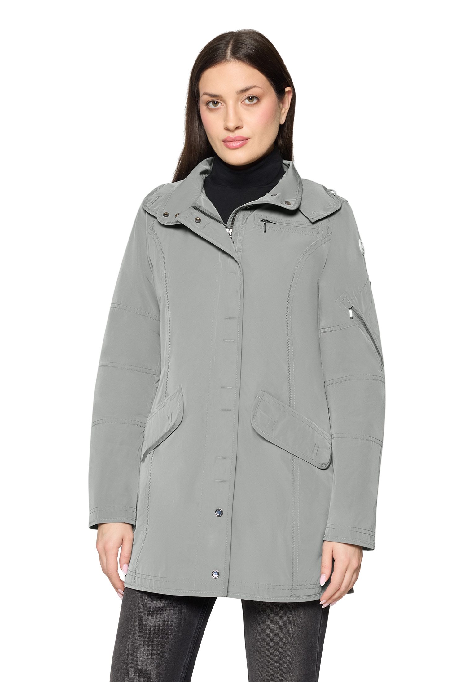 Gil Bret Outdoorjacke mit Kapuze mit Kapuze