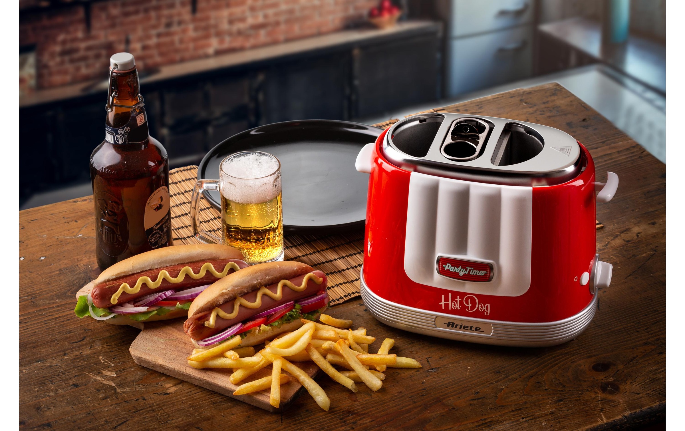 Ariete Appareil à hot-dogs »Ariete Party Time« 650 W