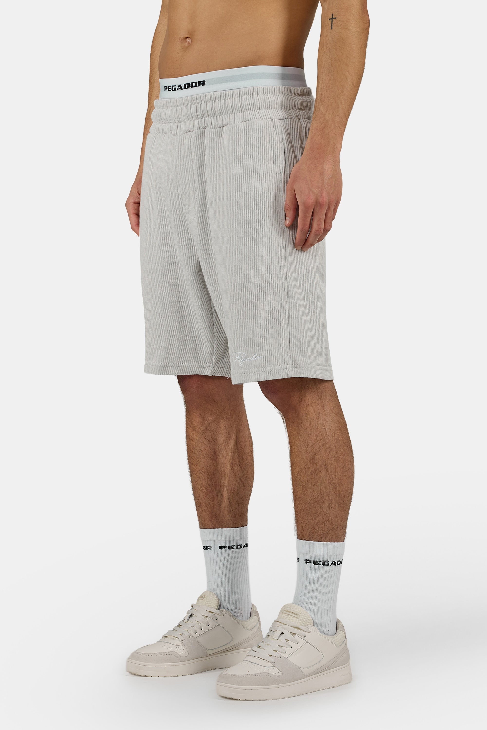 PEGADOR Short »Signar Heavy Rib Shorts«  coton, coupe régulière