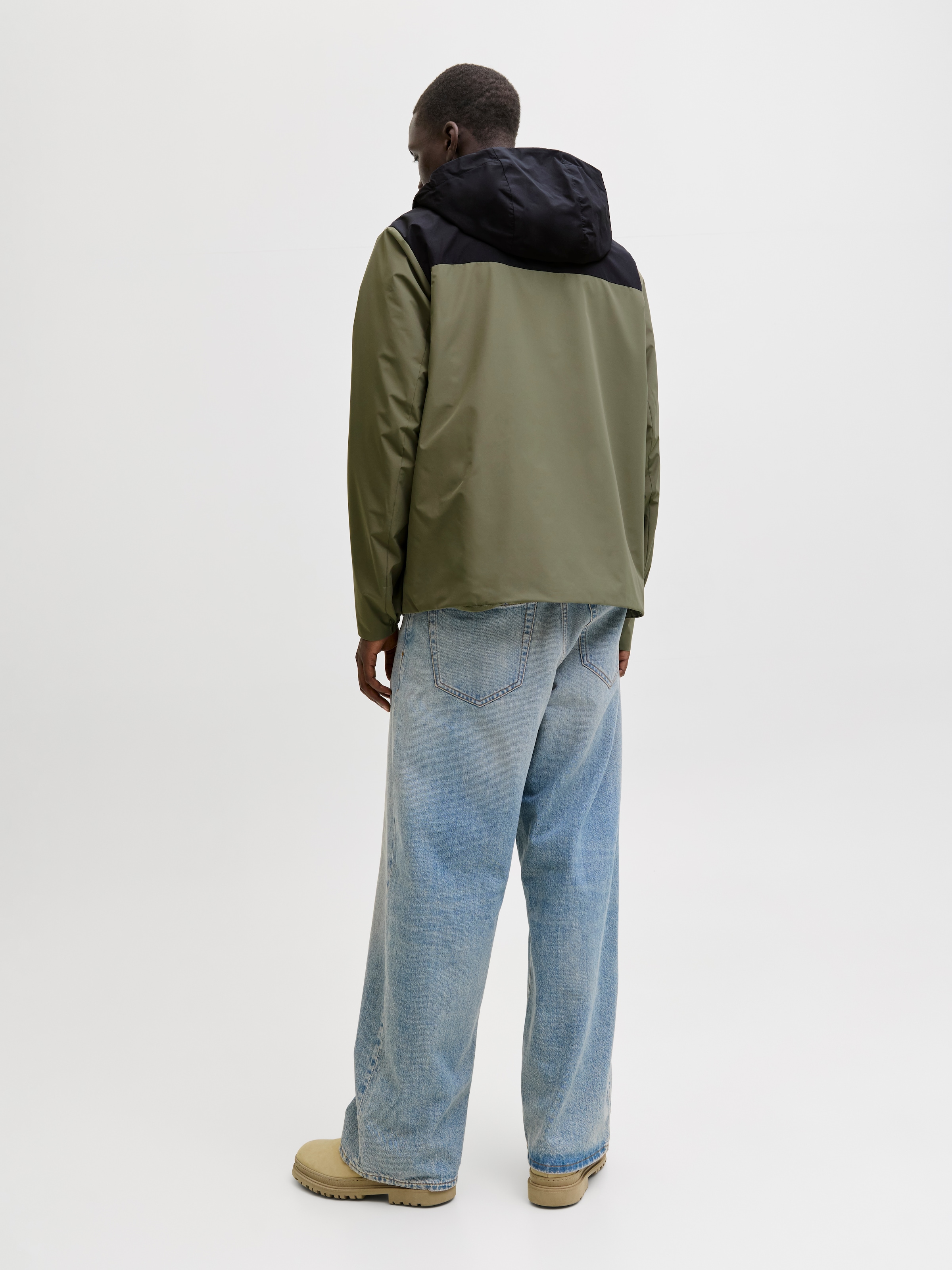 Jack & Jones Kurzjacke »JJESOHO LIGHT JACKET SN« mit Kapuze mit Kapuze
