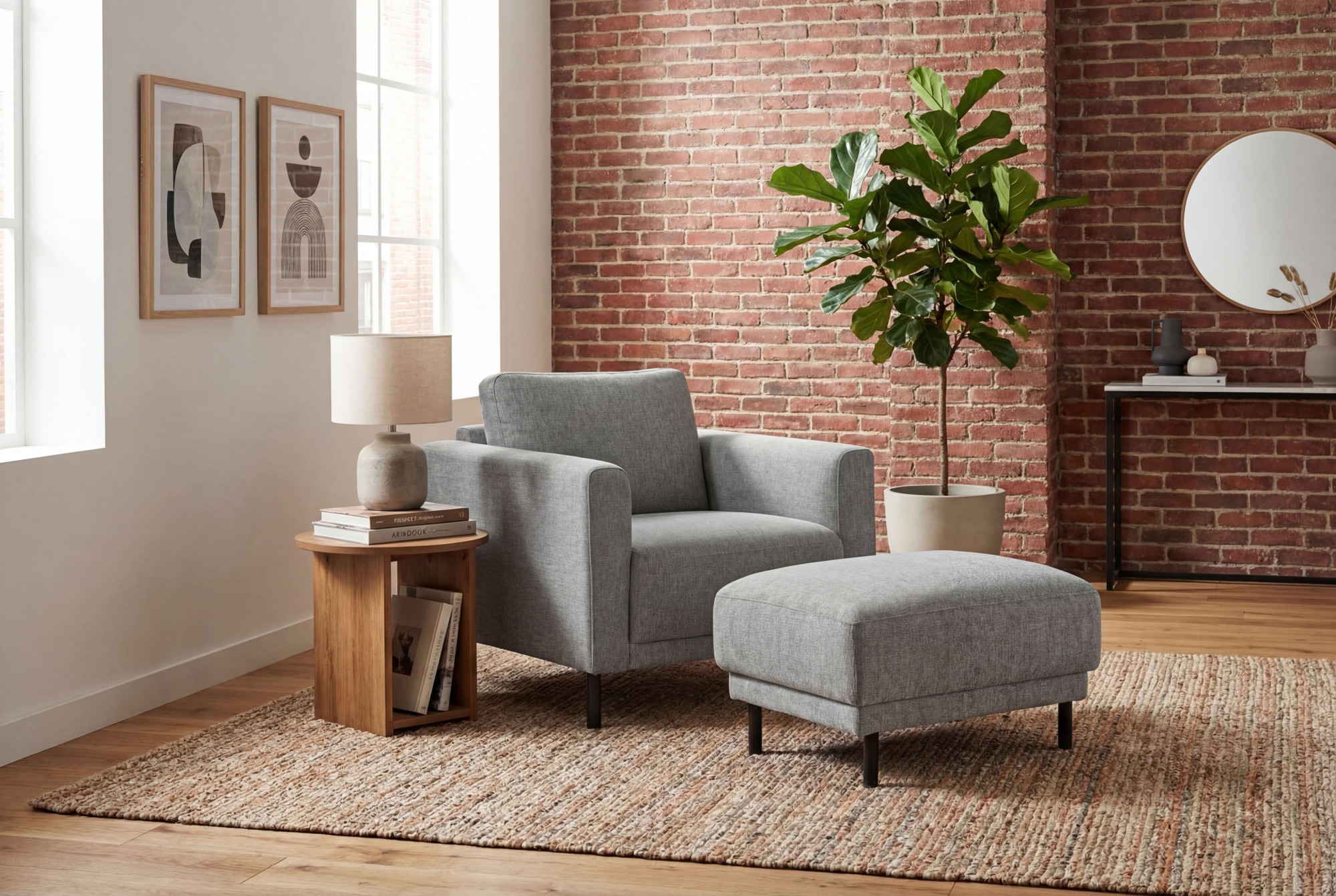 GOODproduct Sessel »Sveeva, Breite 78 cm, schwarze Metallfüsse« langlebiger Webstoff, viele Farben zur Auswahl