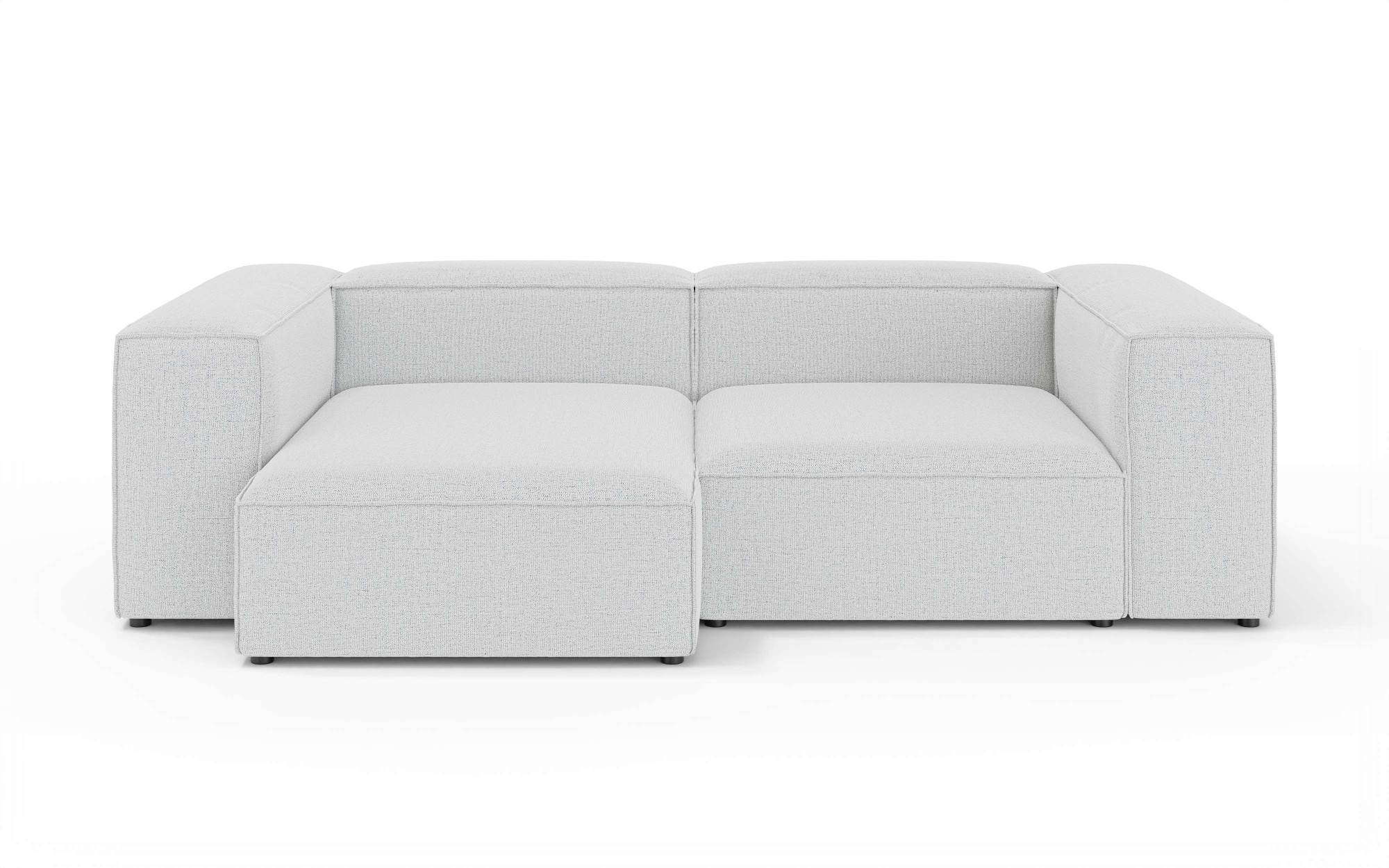 INOSIGN Canapé d'angle »XL HAILY L-Form, Modularsofa extra tief, Masse B/T/H: 260/160/72 cm« als Modul oder separat verwendbar, für individuelle Zusammenstellung