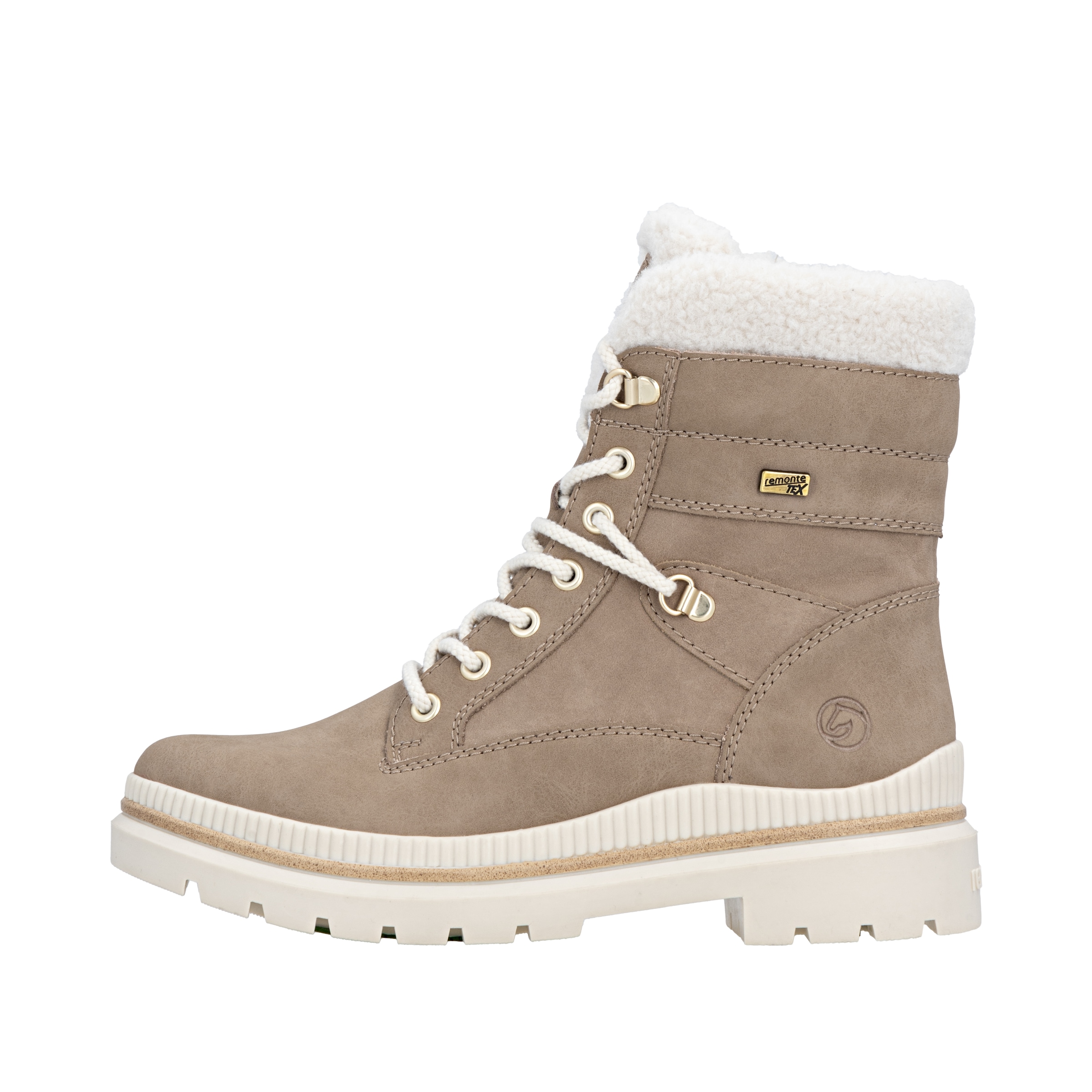 Remonte Winterboots »FIBER-GRIP«  Schnürstiefelette, Profilsohle, mit Schurwollfutter und TEX