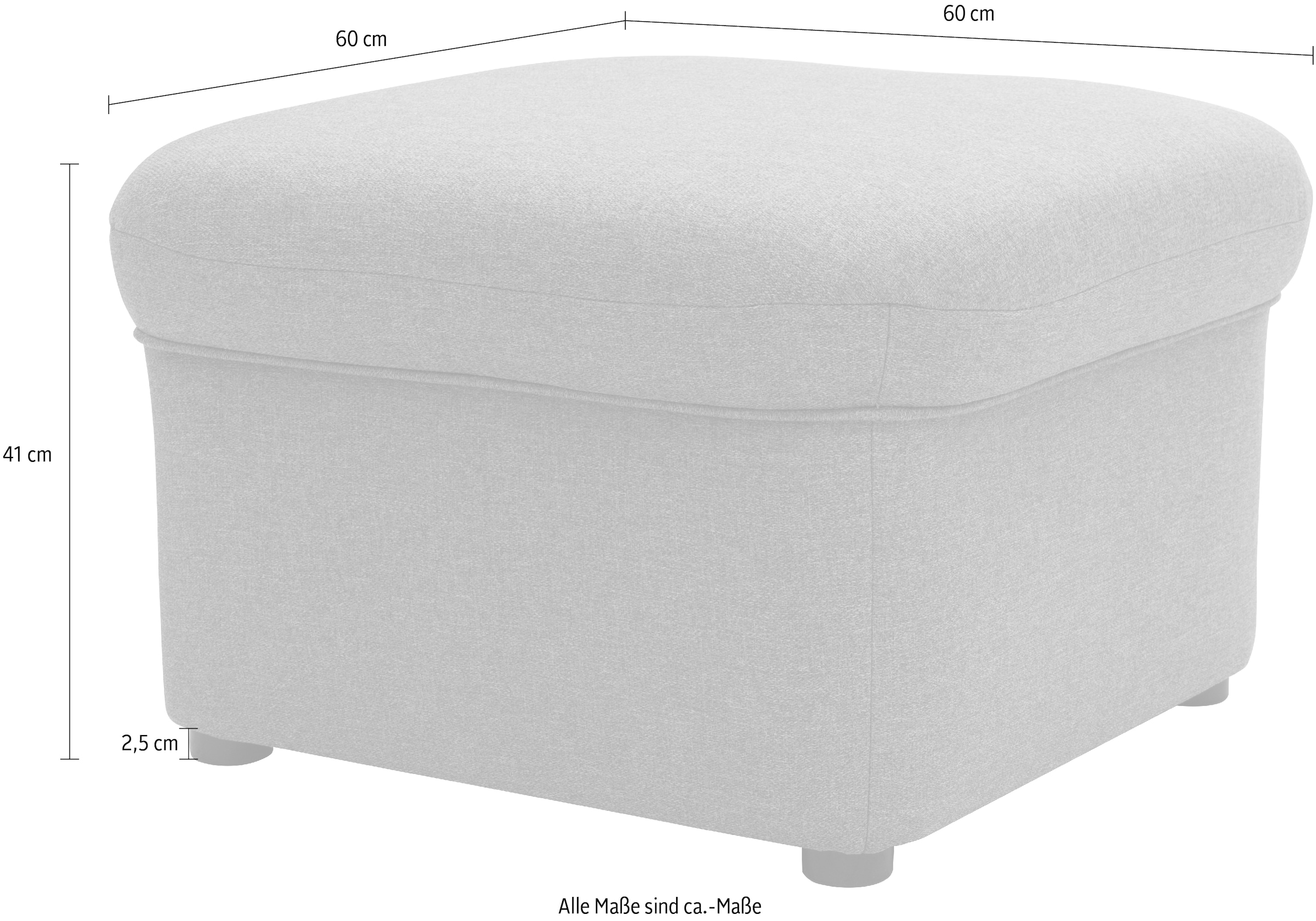 DOMO collection Hocker »Faenza« DOMO collection Hocker, in grosser Farbvielfalt