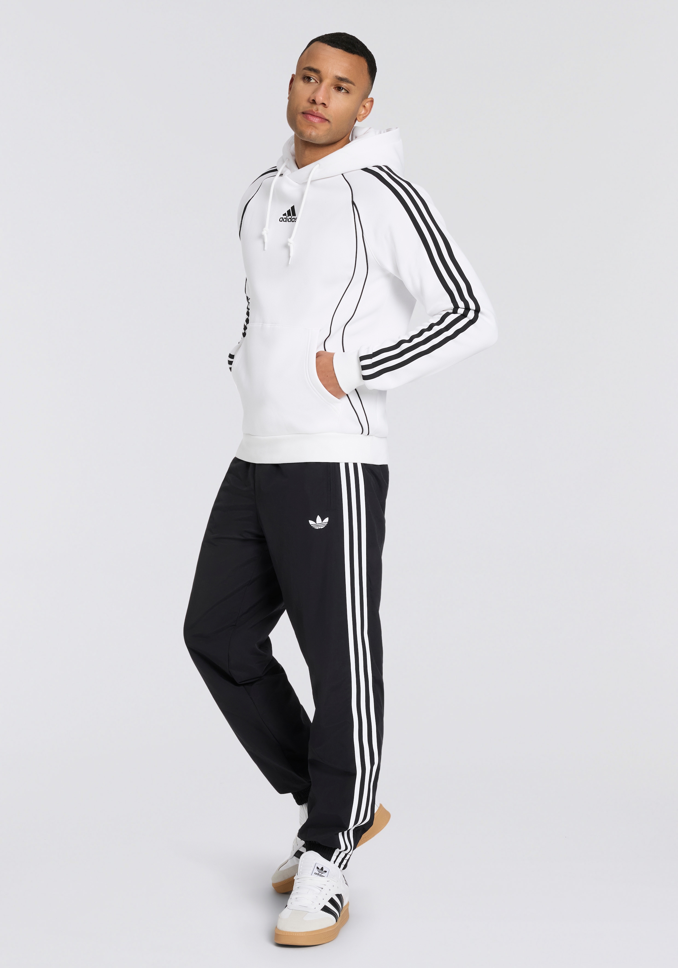 adidas Originals Sweat à capuche »ADICOLOR TEAMGEIST CUT LINE HOODIE«
