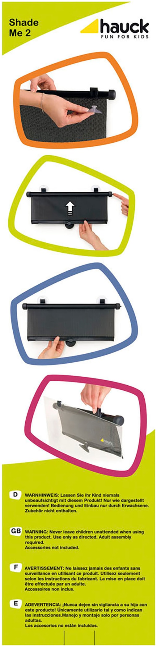 Hauck Autosonnenschutz »Shade Me 2«