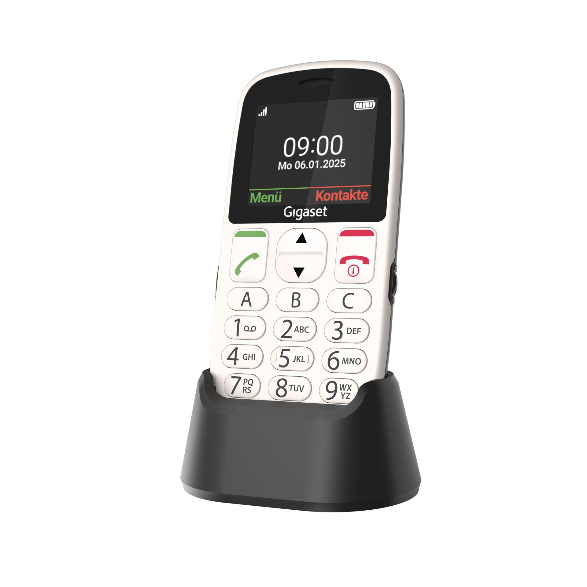 Gigaset Téléphone portable »GL395 2G-Mobiltelefon« Weiss