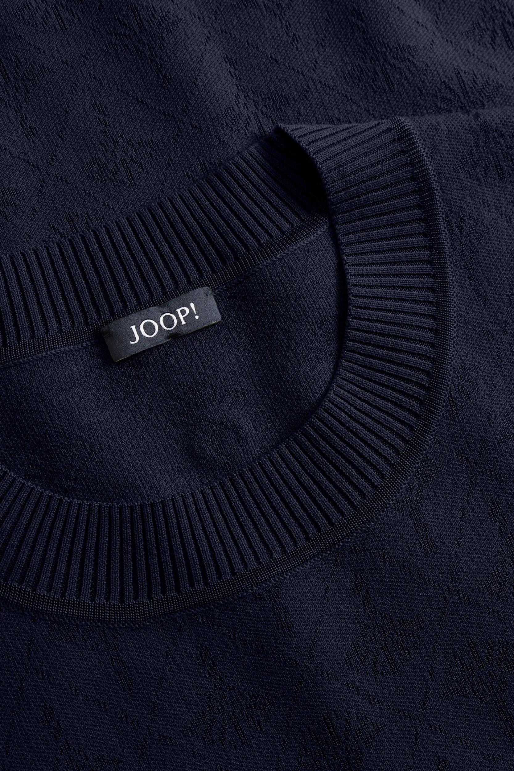 JOOP! Robe en tricot »Kulana« Regular fit mit Markenlogomuster