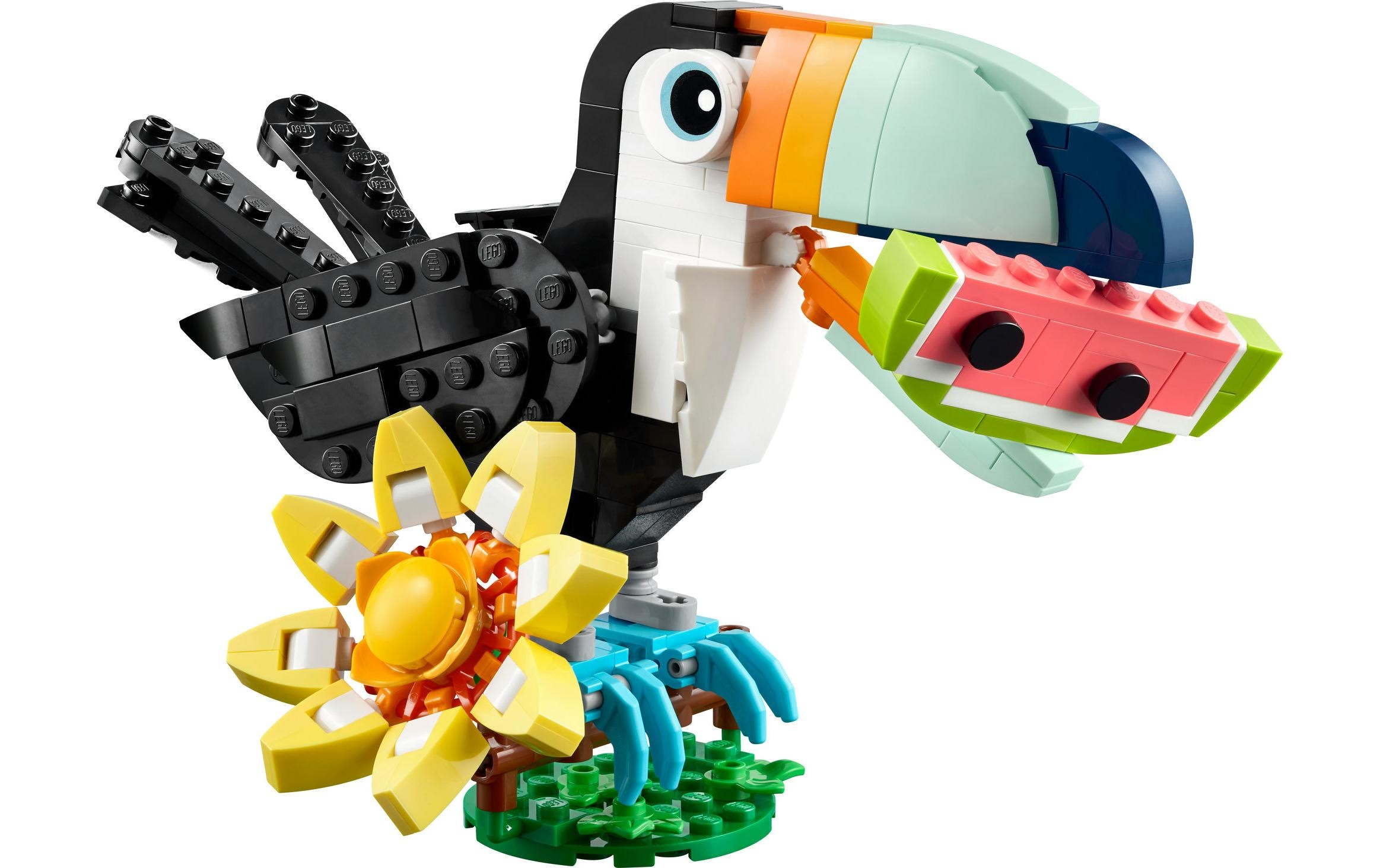 LEGO® Spielbausteine »LEGO® Creator Wilde Tiere: Tropischer Tukan 31173«