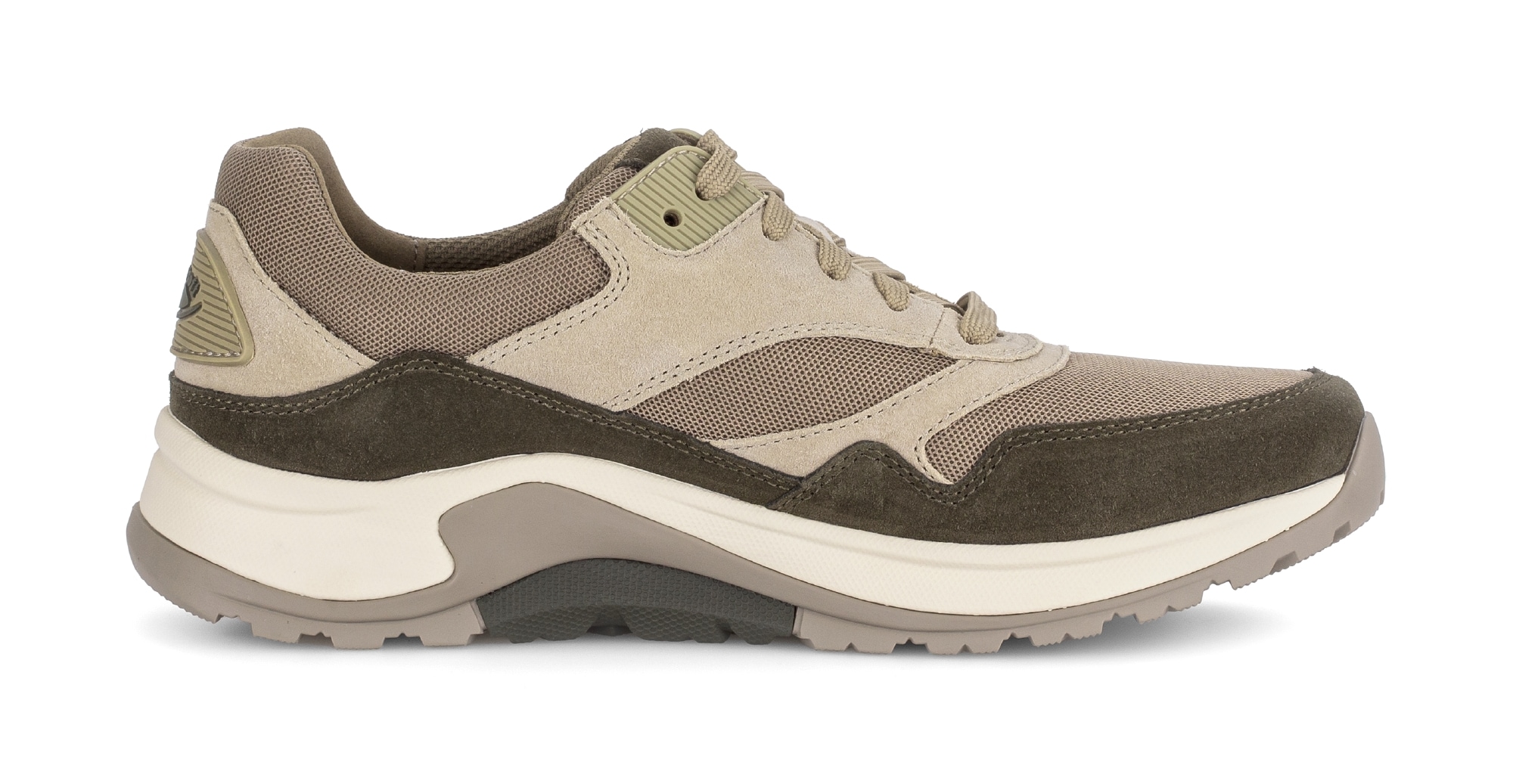 rollingsoft  chaussure de loisir, chaussure basse, chaussure à lacets avec semelle intérieure amovible, largeur G