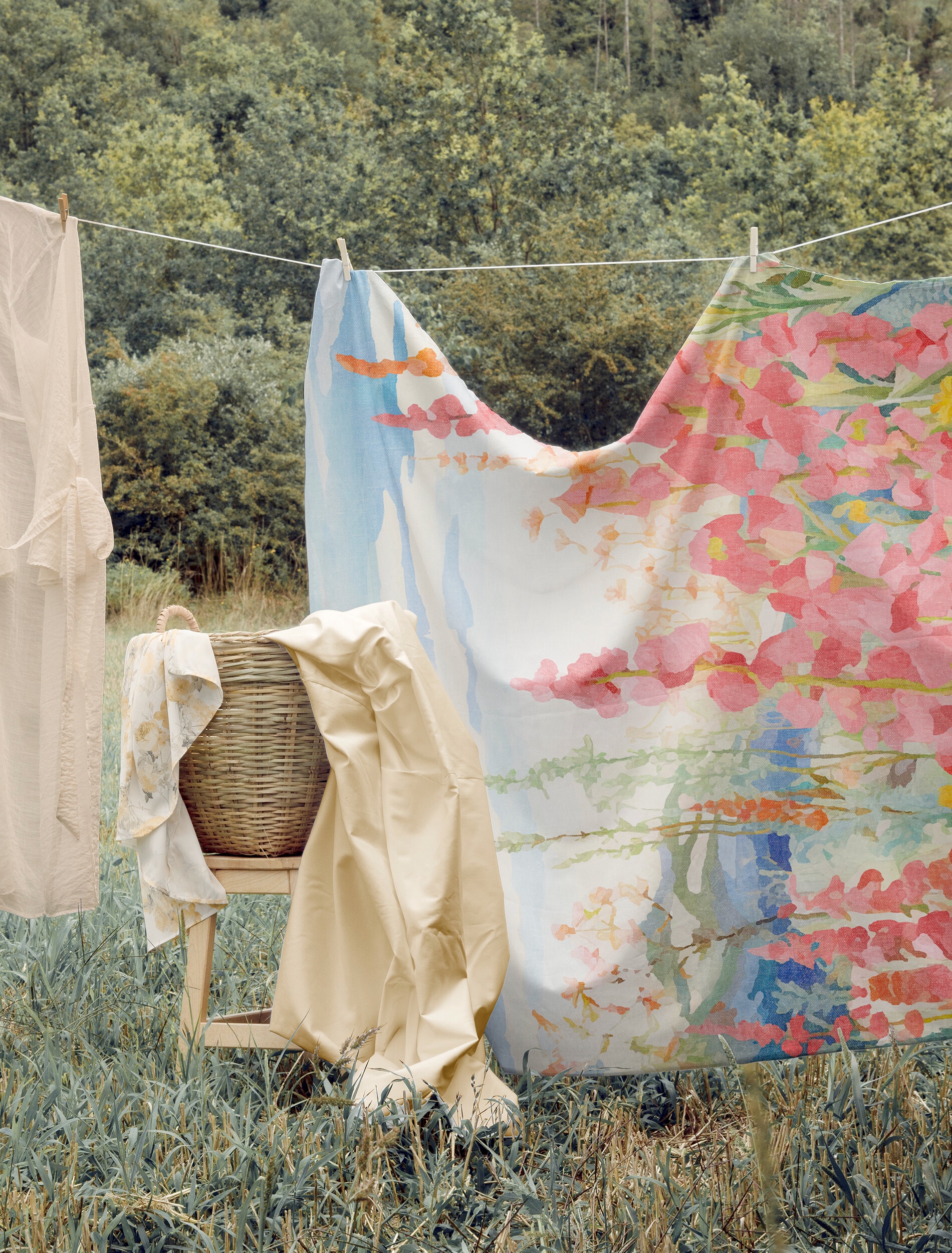 Irisette Linge de lit »Wave 8689« 2 confortable et respirant, qualité toutes saisons