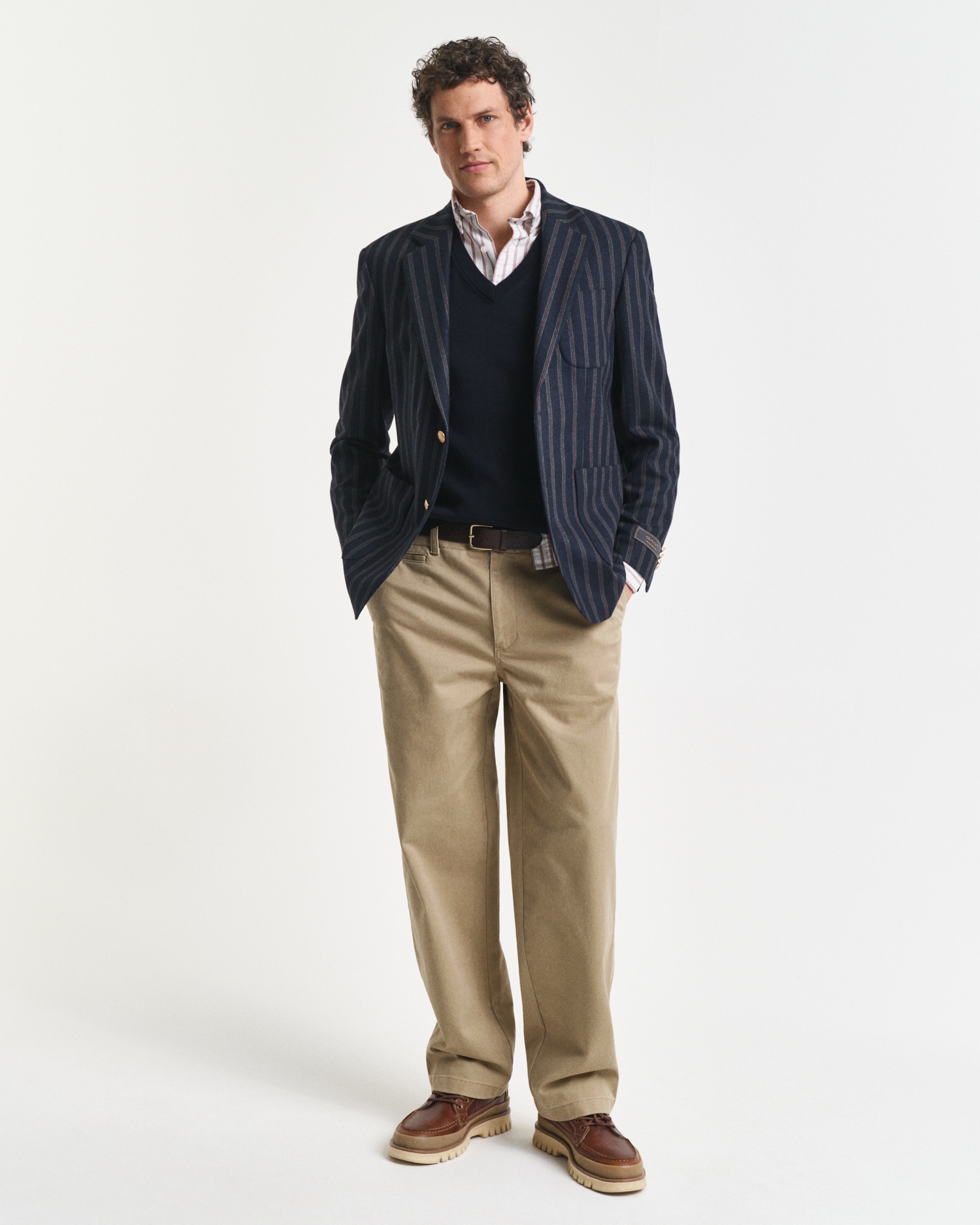 Gant Pull-over »CLASSIC COTTON VEST« V-Ausschnitt, regular fit