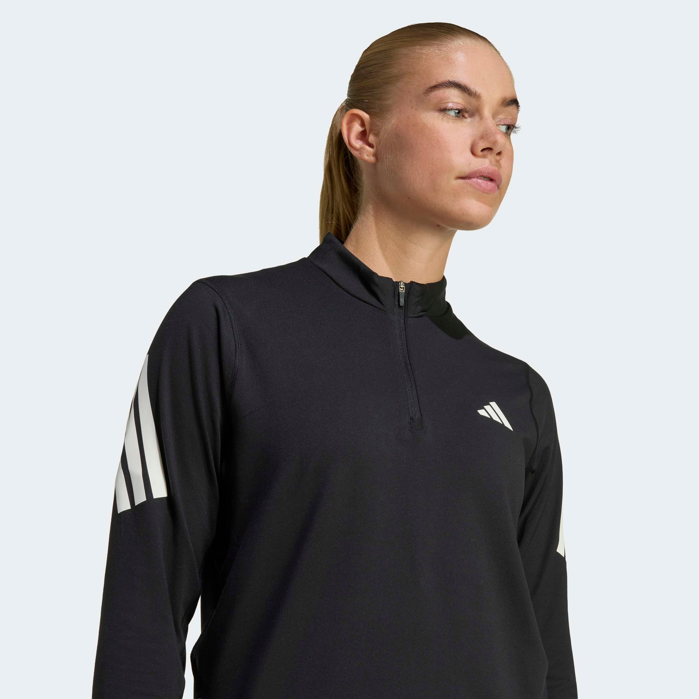 adidas Performance Rollkragenshirt »ADI365 ICONIC RUNNING MIT REISSVERSCHLUSS BIS ZUR BRUST«