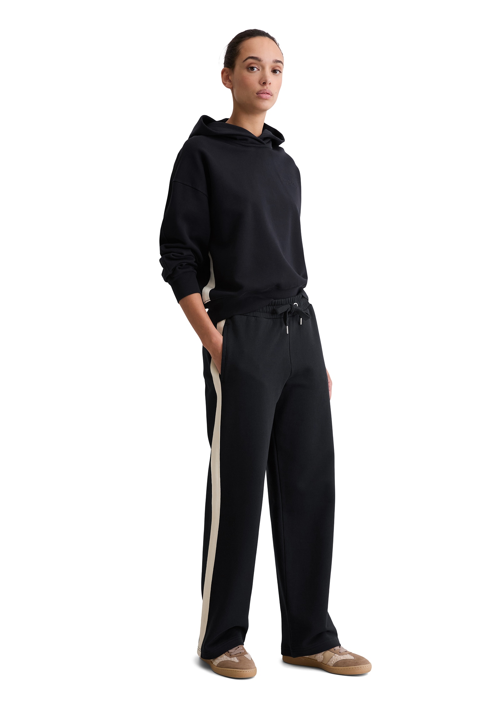 Marc O'Polo Sweat à capuche , mit Logo-Stickerei
