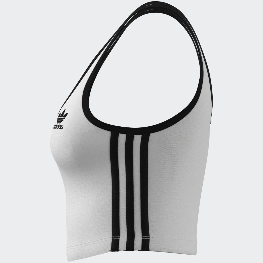 adidas Originals Tanktop »3S BRA TOP« sportliche Schnittform, aus Baumwolle und Elasthan