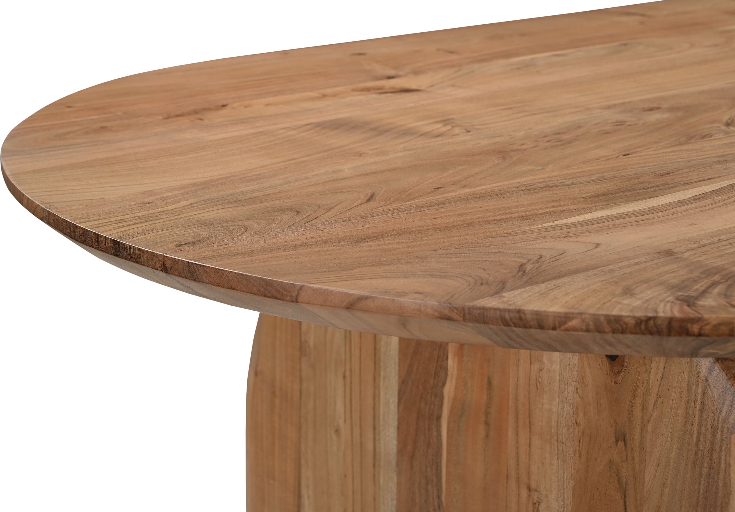 SIT Esstisch »Malmö aus Akazie 200x100 cm mit markantem Holzgestell« 1 Stk. tlg. 5 cm starke Akazienplatte mit natürlicher Maserung als Unikat