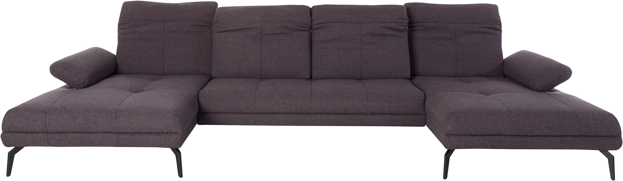 Home affaire Wohnlandschaft »Stenlille Multifunktions-Sofa, U-Form« incl. Sitztiefen-, Kopfteil- und Armteilverstellung