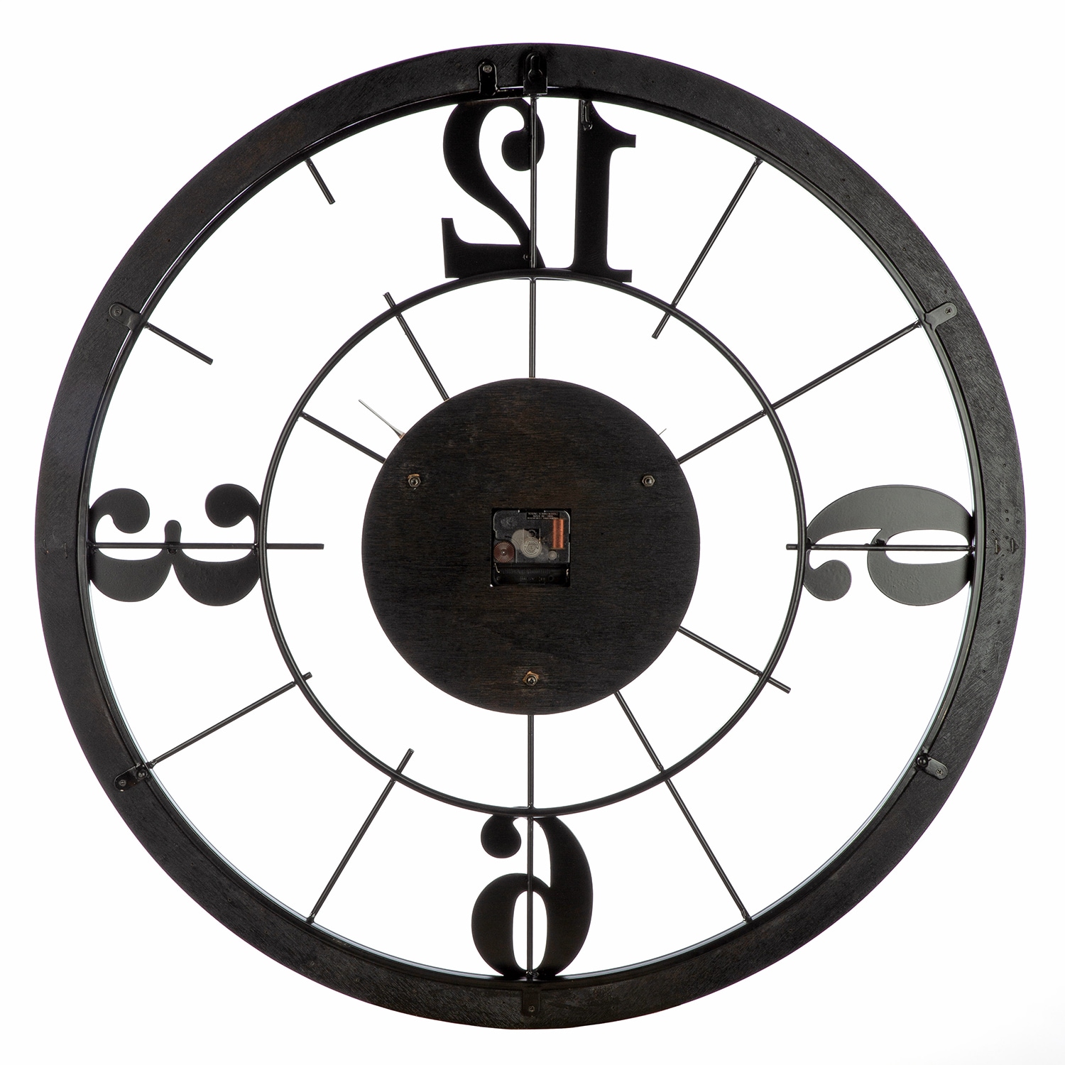 Casablanca by Gilde Horloge murale »Wanduhr Presage schwarz H. 70 cm«