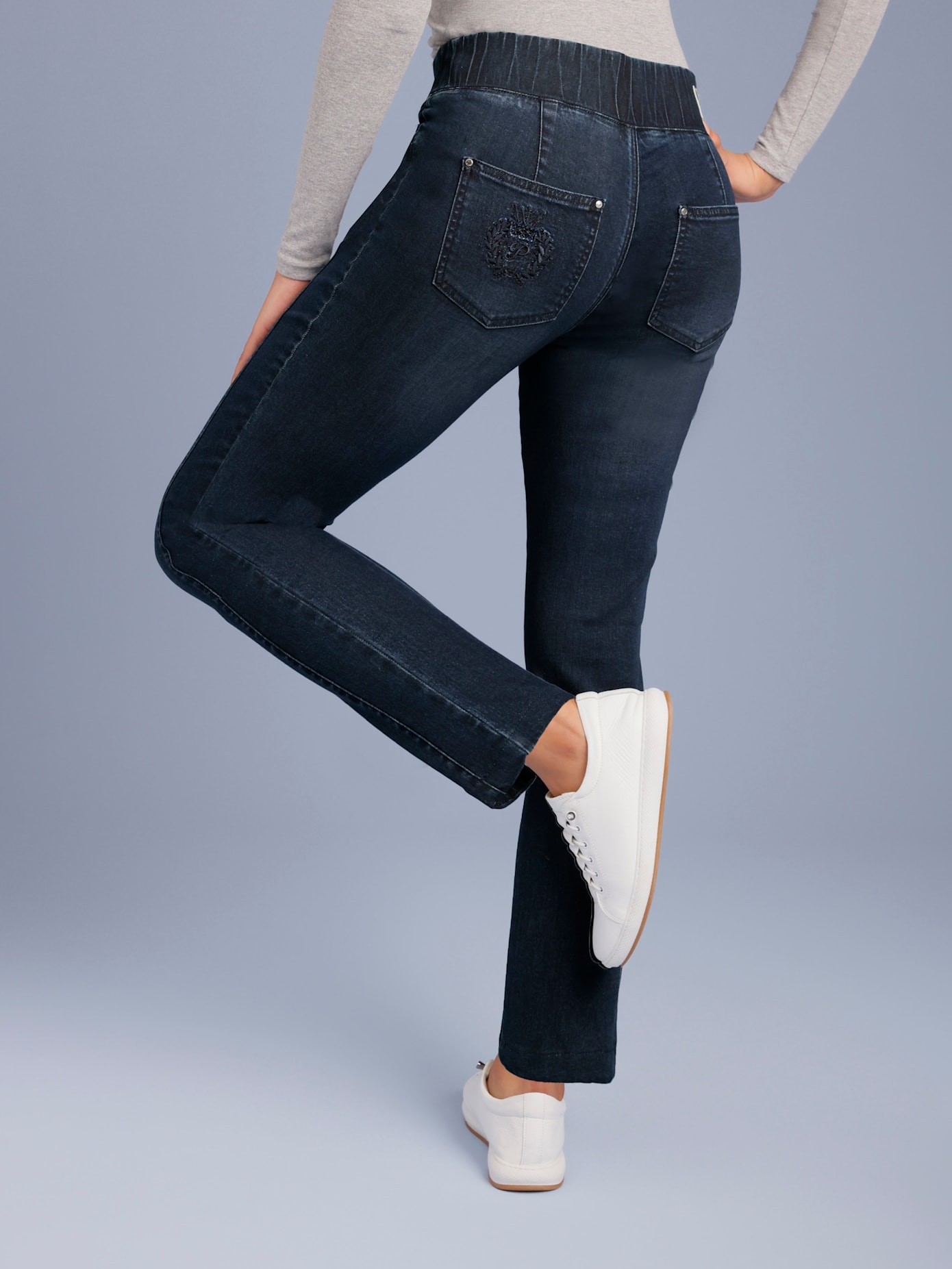 CREATION L PREMIUM Jeans à enfiler 1
