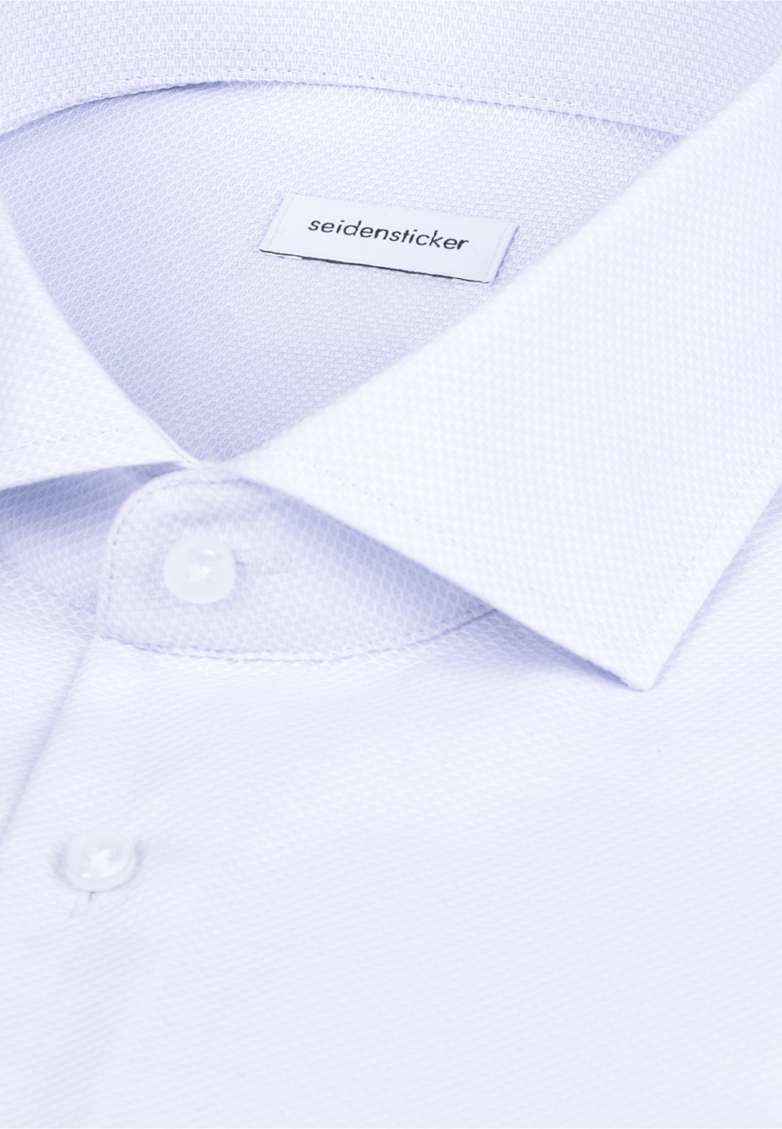 seidensticker Chemise d'affaires »Schwarze Rose« Slim 1/1 Kentkragen Struktur