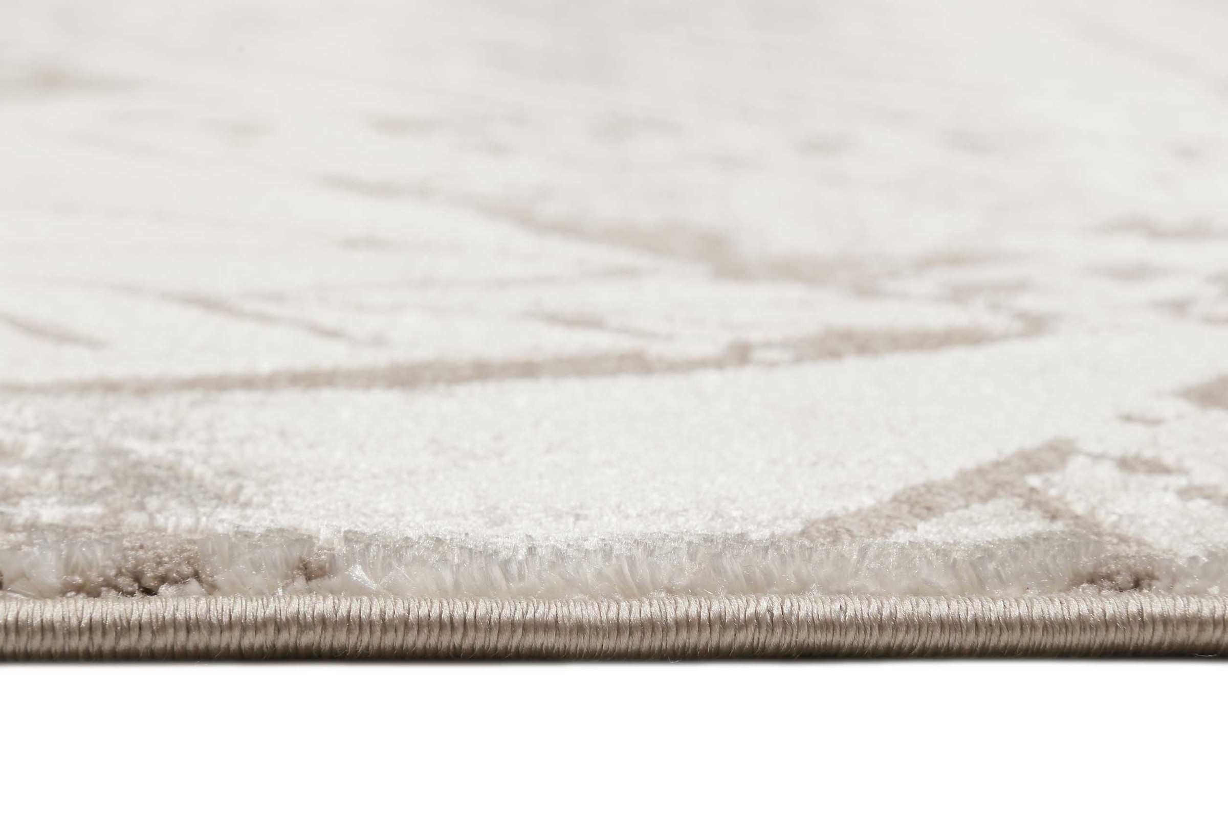 Esprit Teppich »Inga« rechteckig 10 mm Höhe Kurzflorteppich, gewebt, floral, modern, Wohnzimmer, natur