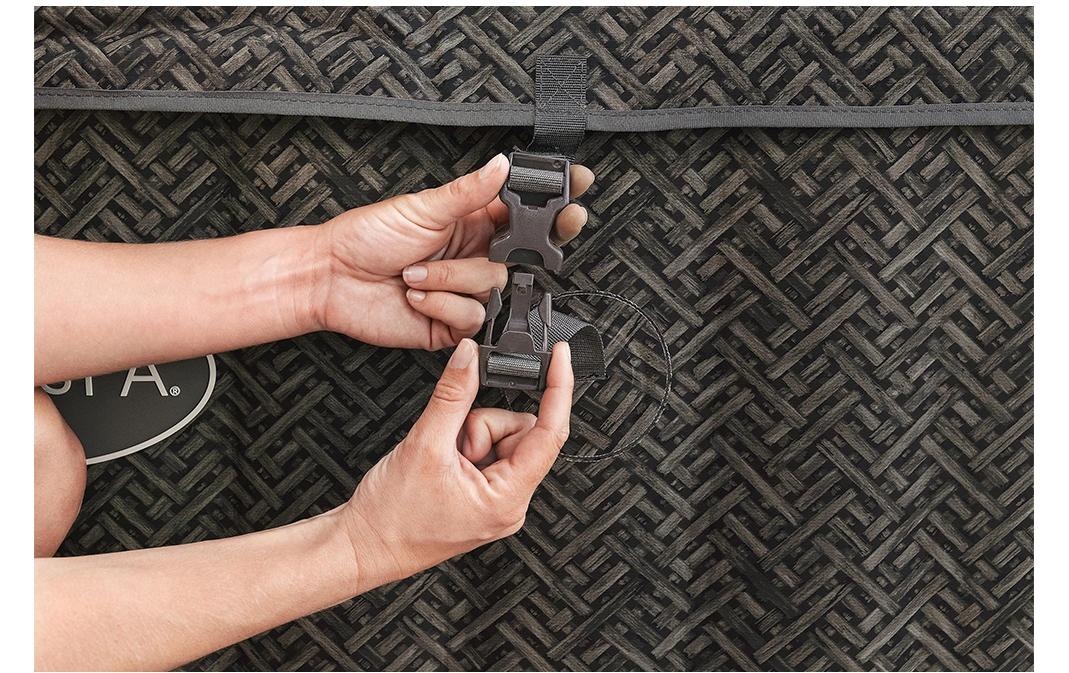 Bestway Whirlpool »Cabo HydroJet« Energieeffizienter Whirlpool mit App-Steuerung für sechs Personen