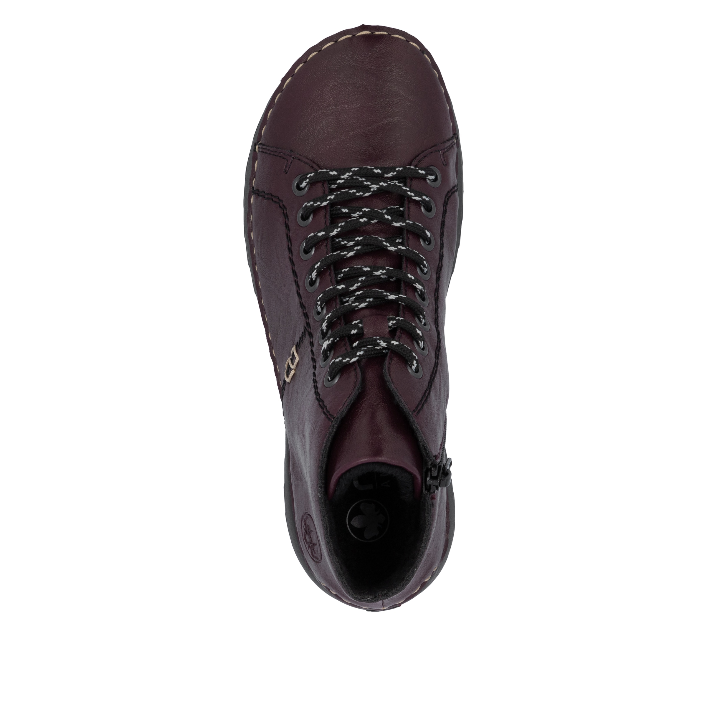 Rieker Schnürboots  Schnürstiefelette, High Top Sneaker, Plateauboots mit Profilsohle