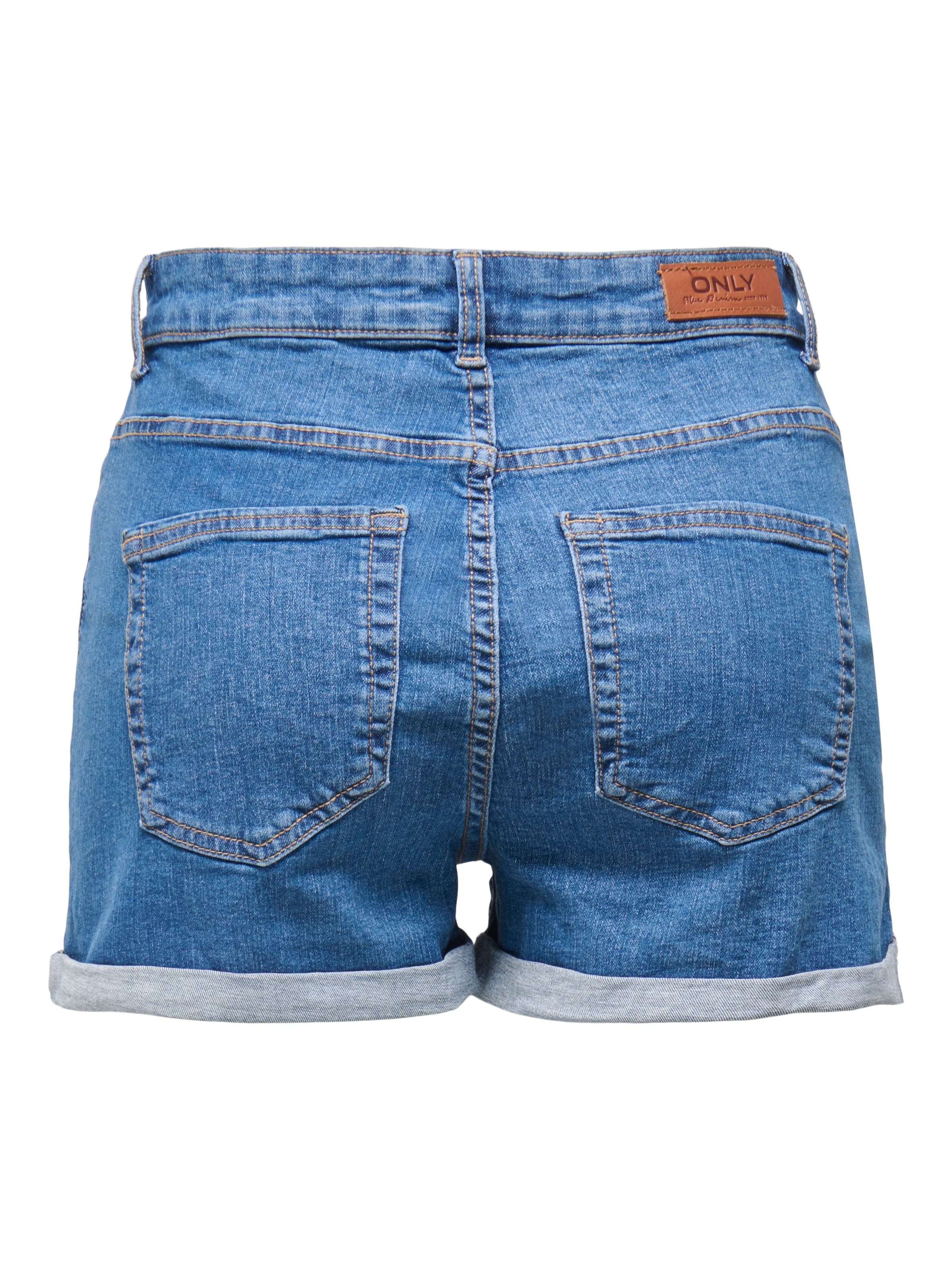 ONLY Shorts »ONLHUSH HW BUTTON FOLD UP SHORTS DNM PIM«