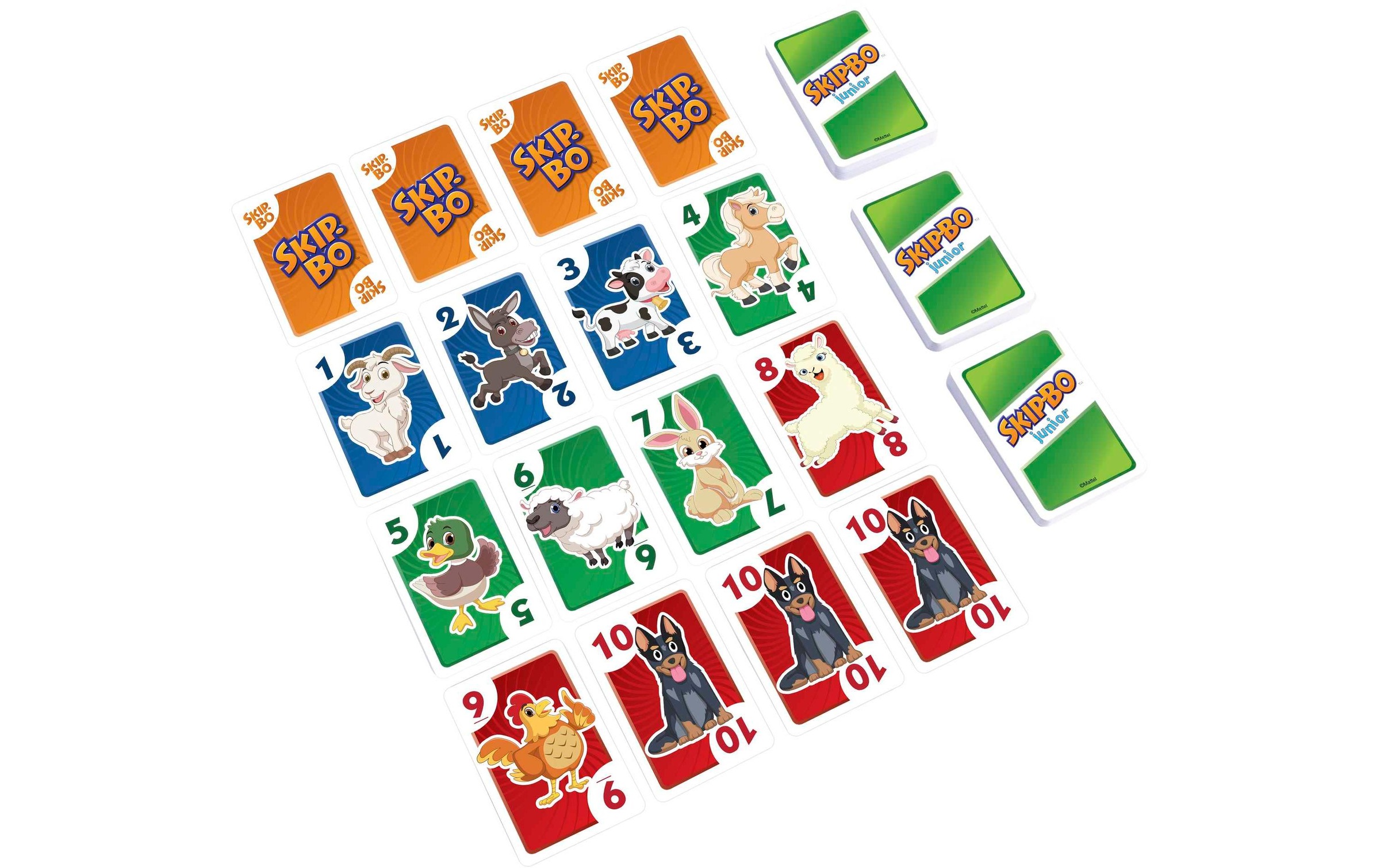 Mattel® Spiel »Skip-Bo Junior«