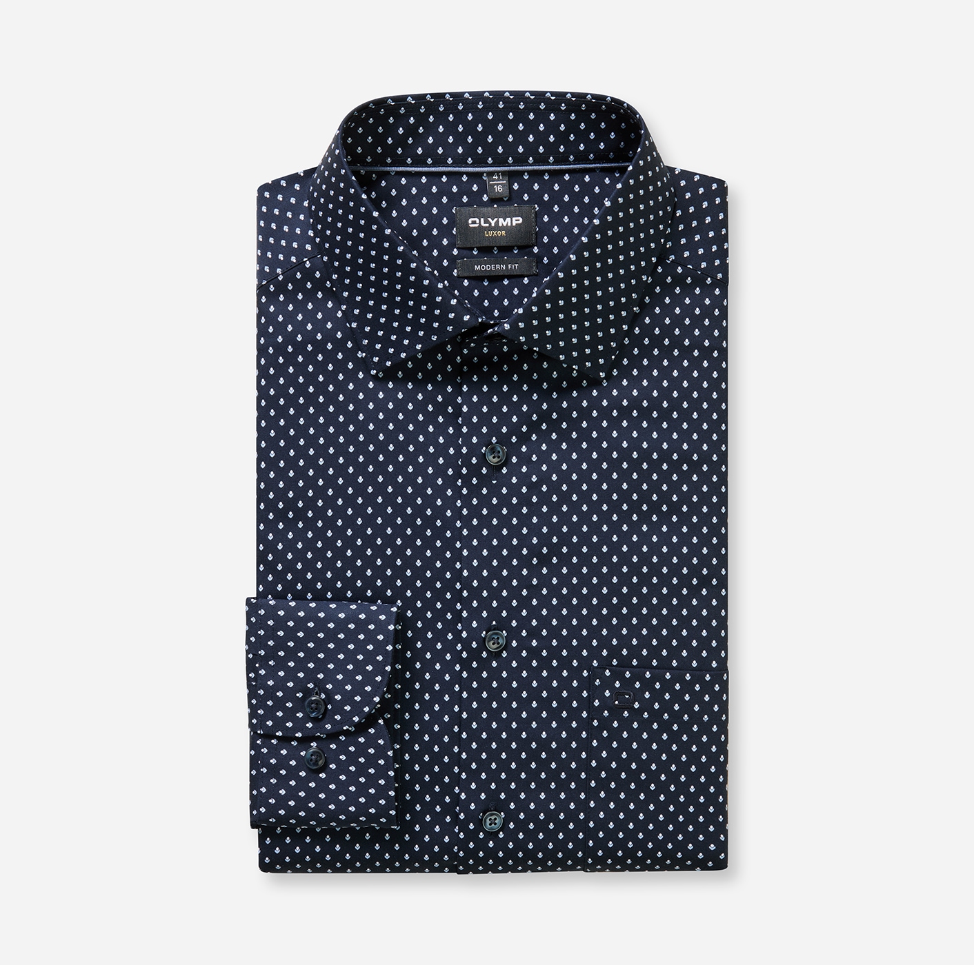 OLYMP Chemise à manches longues »Luxor« modern fit, New-Kentkagen, Businesshemd, extra langer Arm