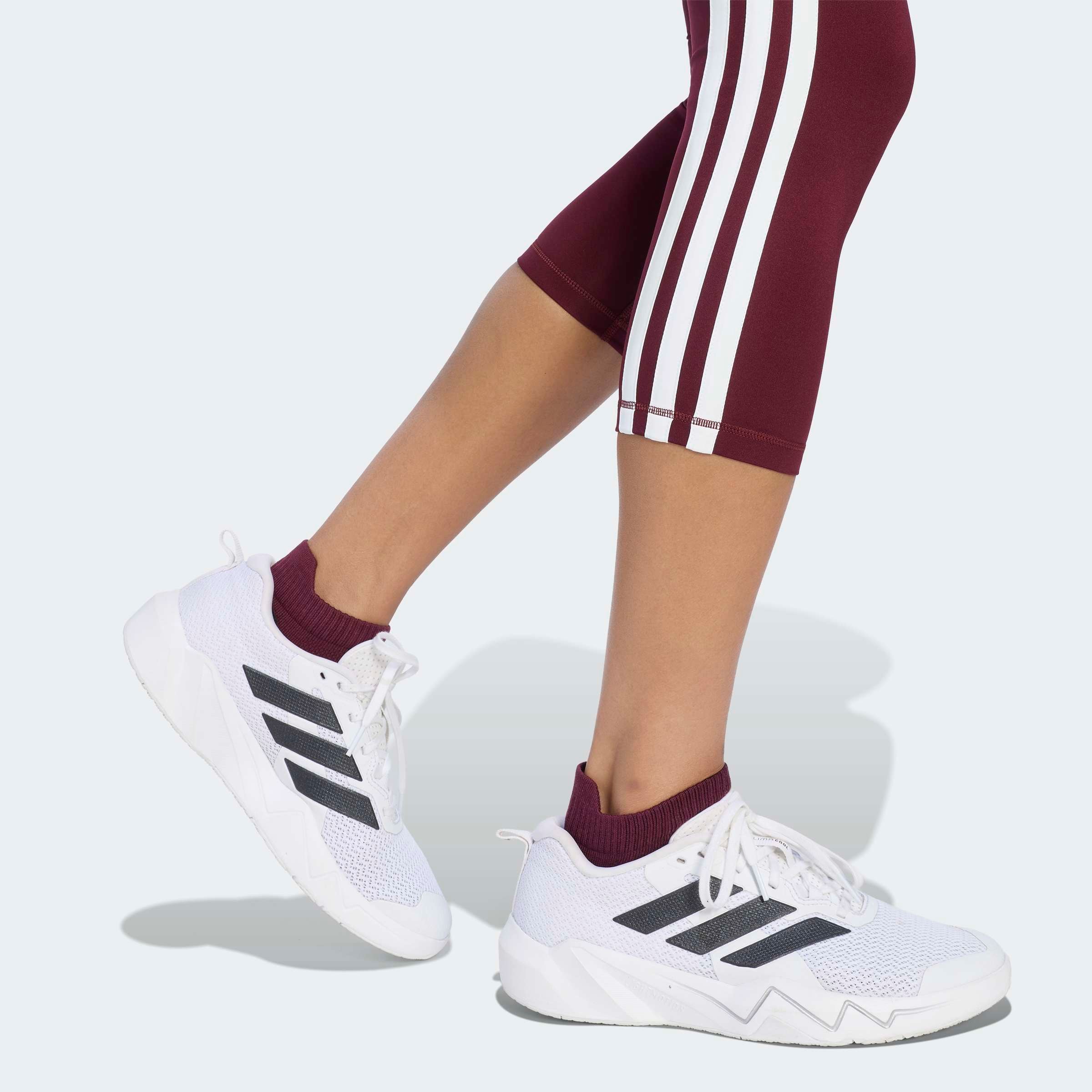 adidas Performance Trainingstights »OPTIME ESSENTIALS WORKOUT 3-STREIFEN 3/4 LEGGINGS«