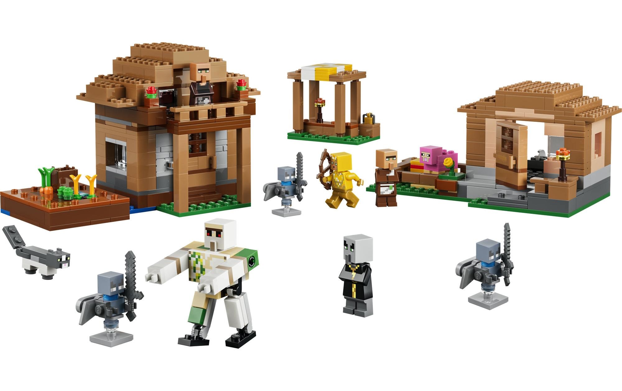 LEGO® Pions de construction »Angriff des Magiers auf das Dorf (21596), LEGO Minecraft« fabriqué en Europe