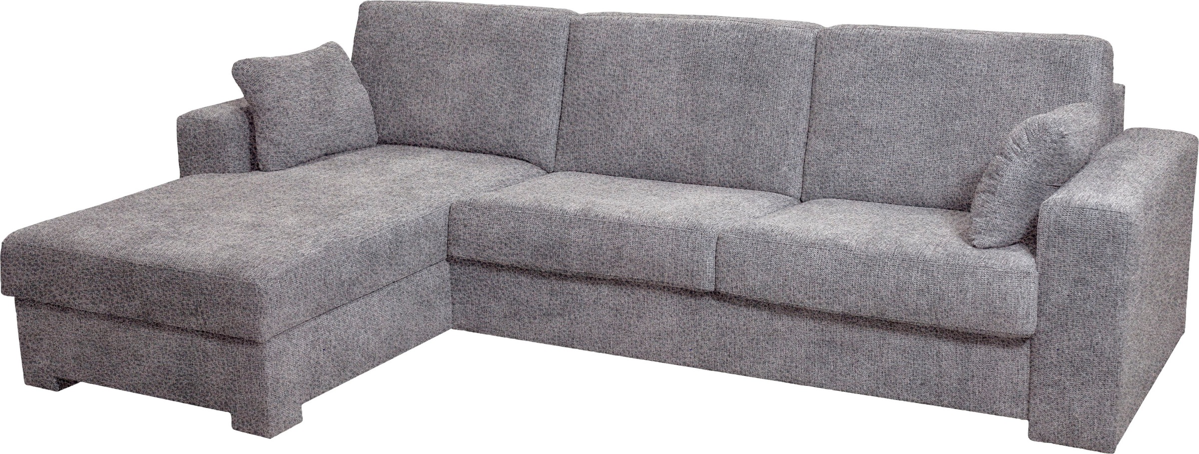 Home affaire Ecksofa »Roma "L" Dauerschlaffunktion, mit Unterfederung« Matratzenhöhe 14cm, , Liegemasse ca 163x198 cm, L-Form