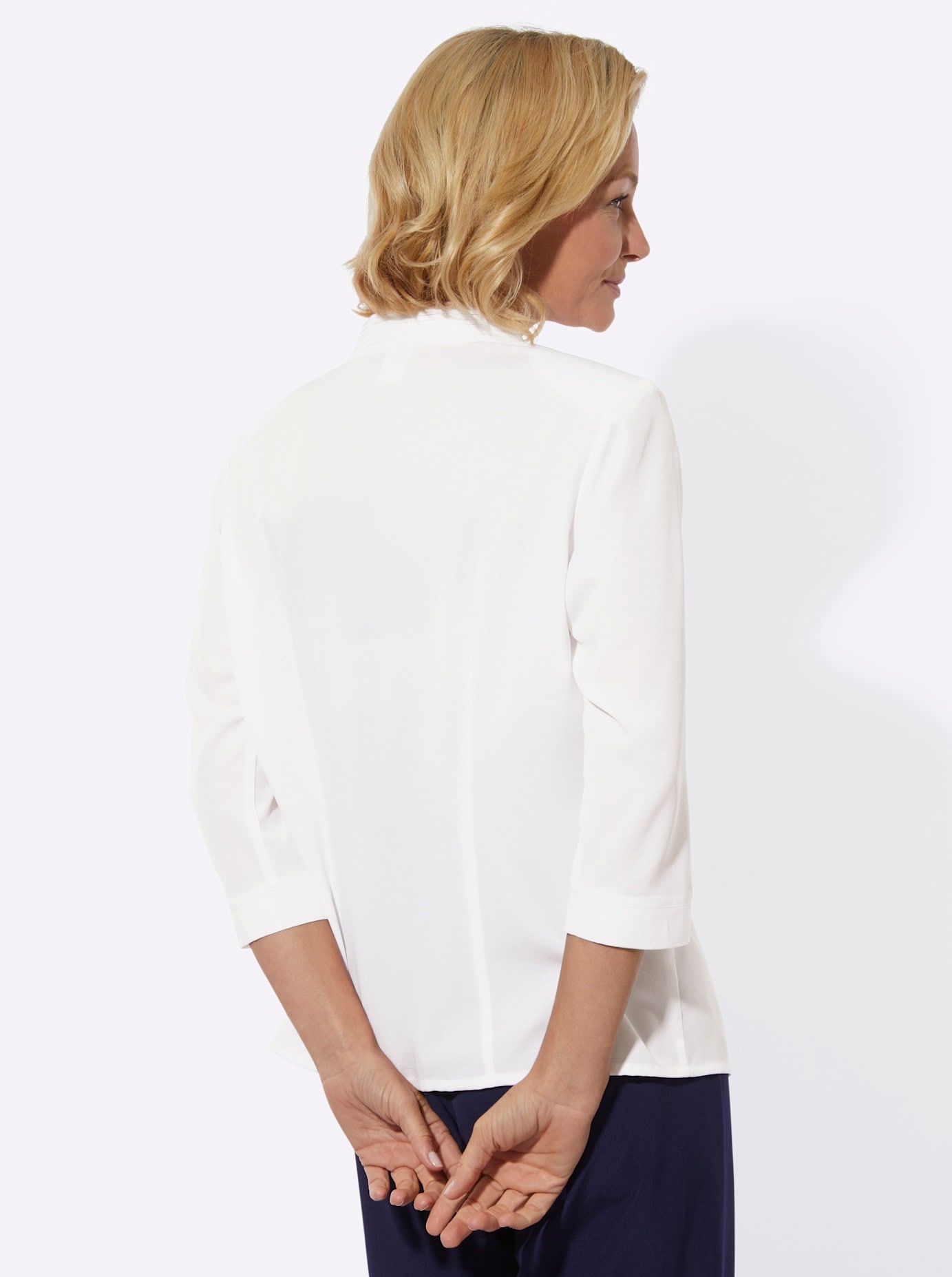 Classic Blouse en crêpe