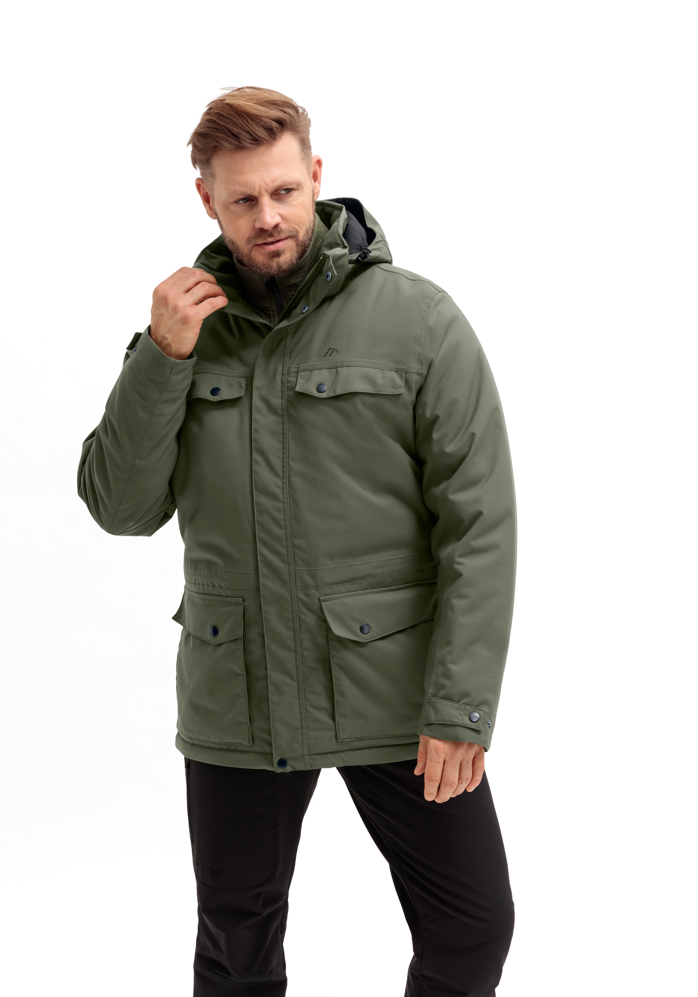 Maier Sports Funktionsjacke »Knuth« Herren Outdoorjacke, wind/wasserdichte Jacke, mTHERM Isolation