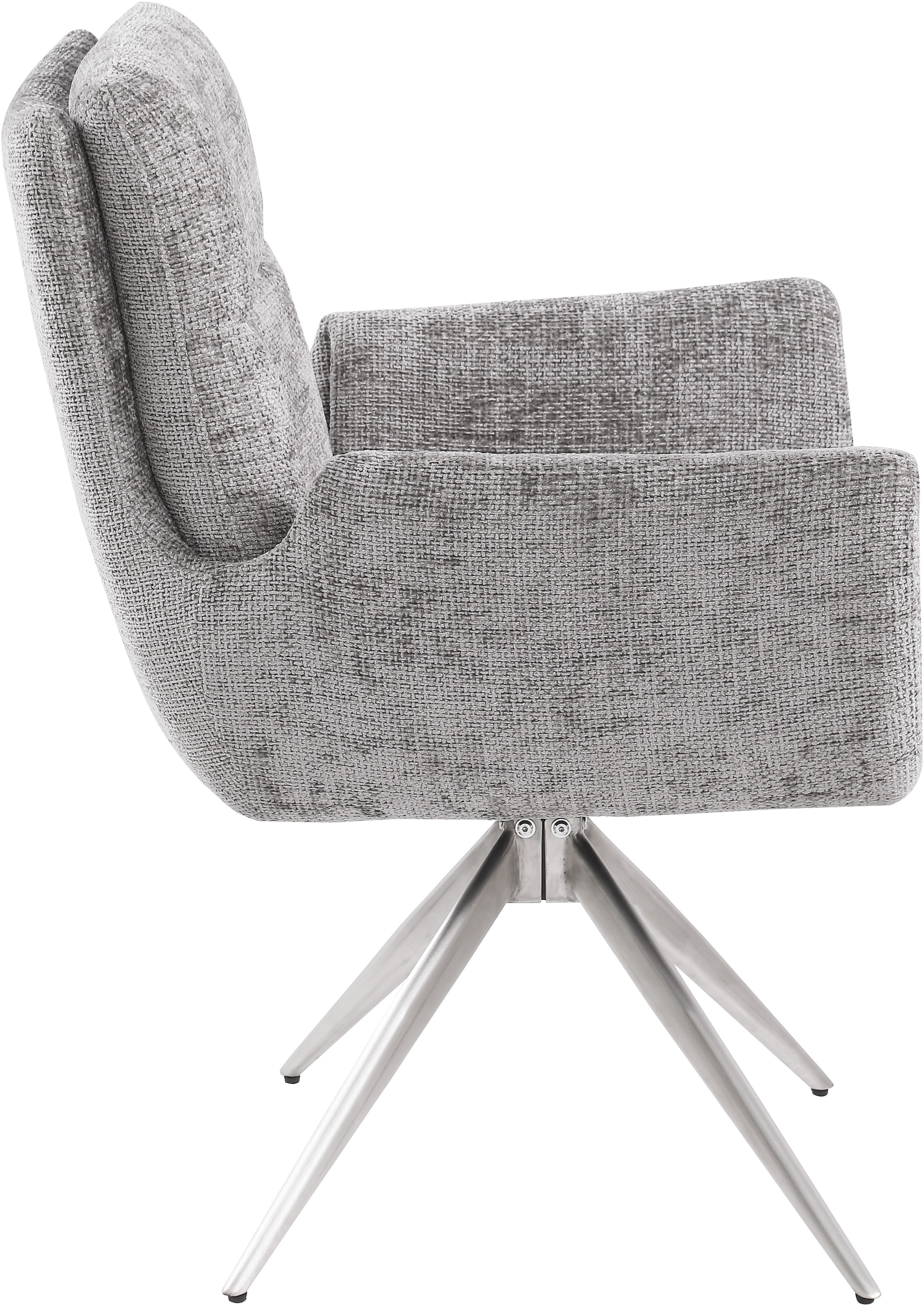 Stolkom Chaise avec accoudoirs »Sofia Premium BxHxT 61x93,5x67 cm« (Ensemble) 2 cuisBreite 61cm, 360° drehbar mit Auto-Return